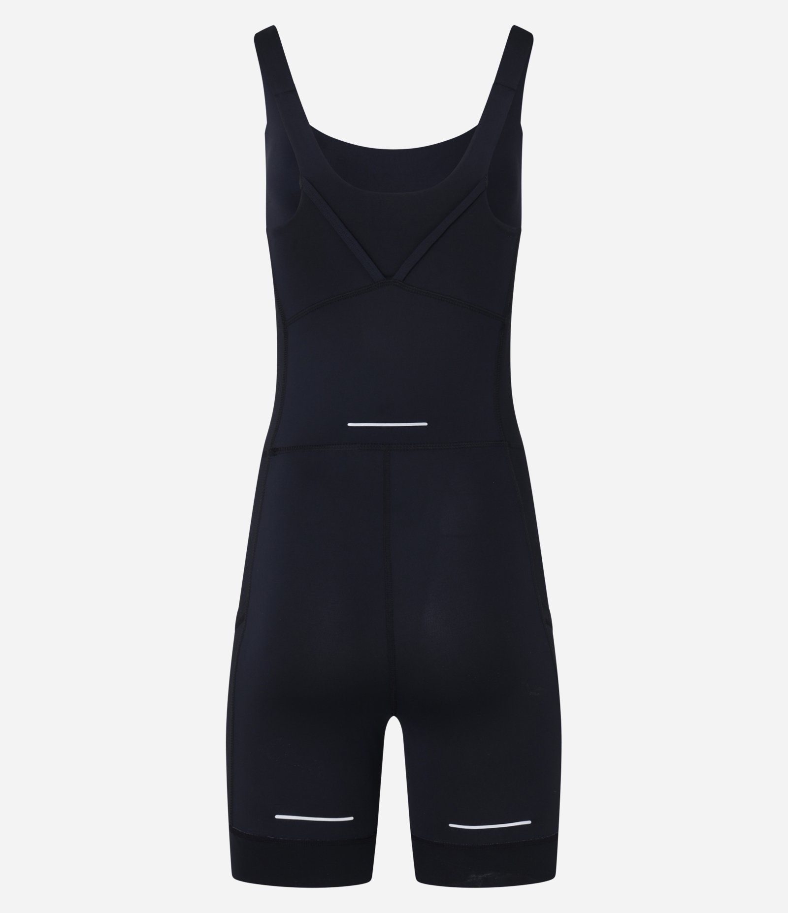 Macaquinho Esportivo em Microfibra com Bolsos Preto 10