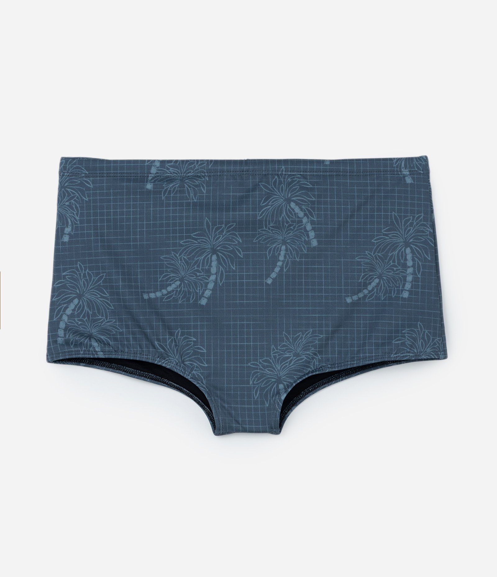 Sunga em Microfibra Leve com Estampa de Coqueiro Azul 3