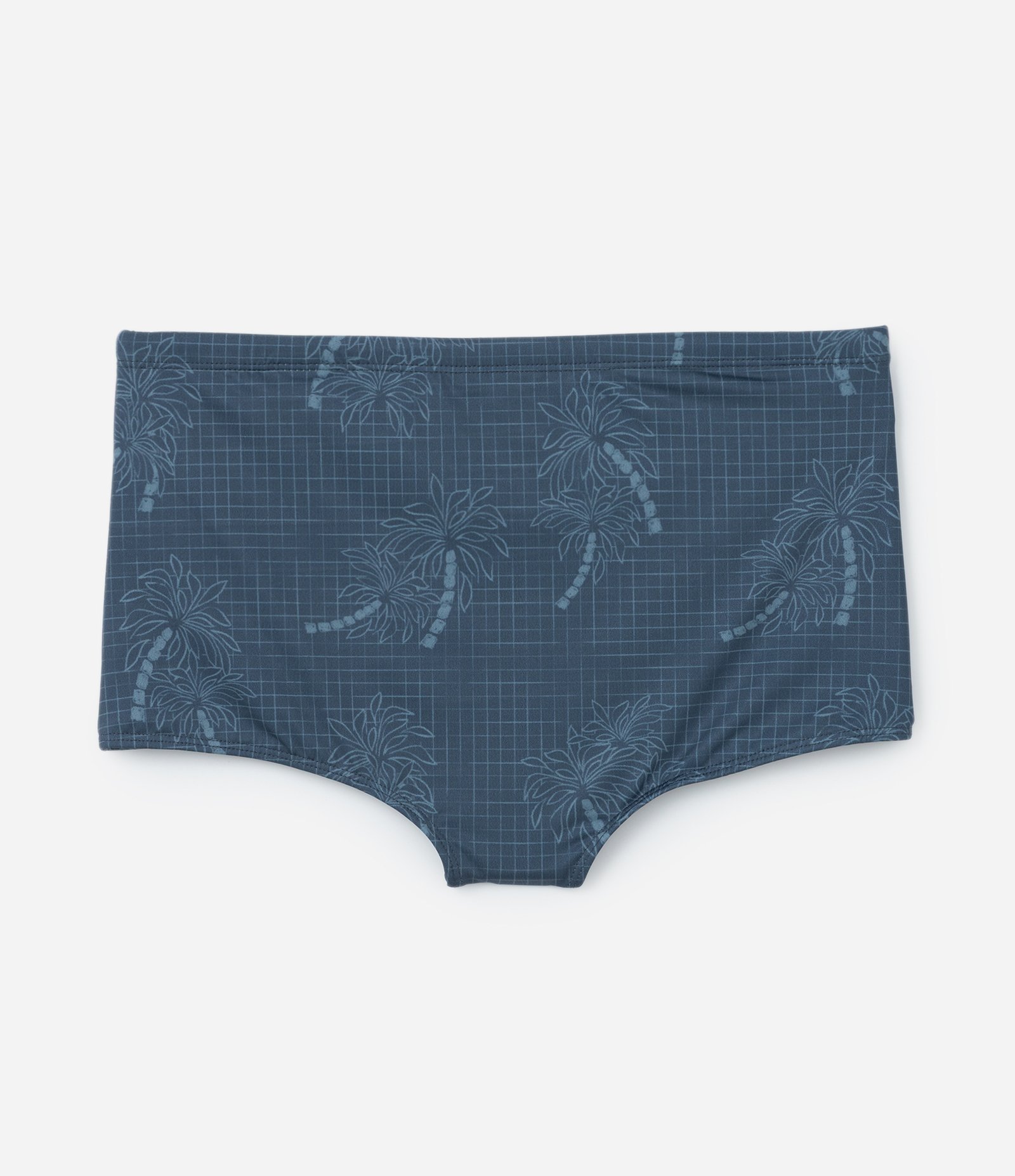 Sunga em Microfibra Leve com Estampa de Coqueiro Azul 4