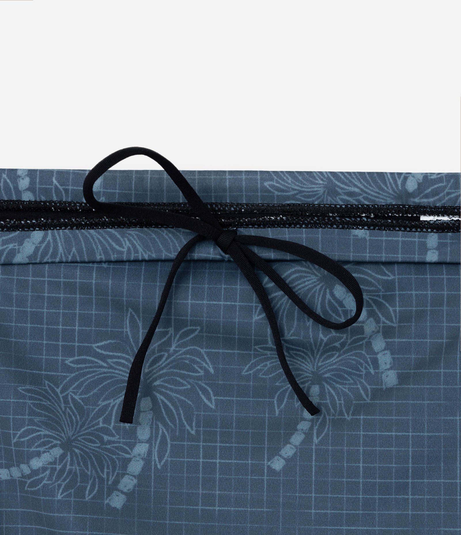 Sunga em Microfibra Leve com Estampa de Coqueiro Azul 5