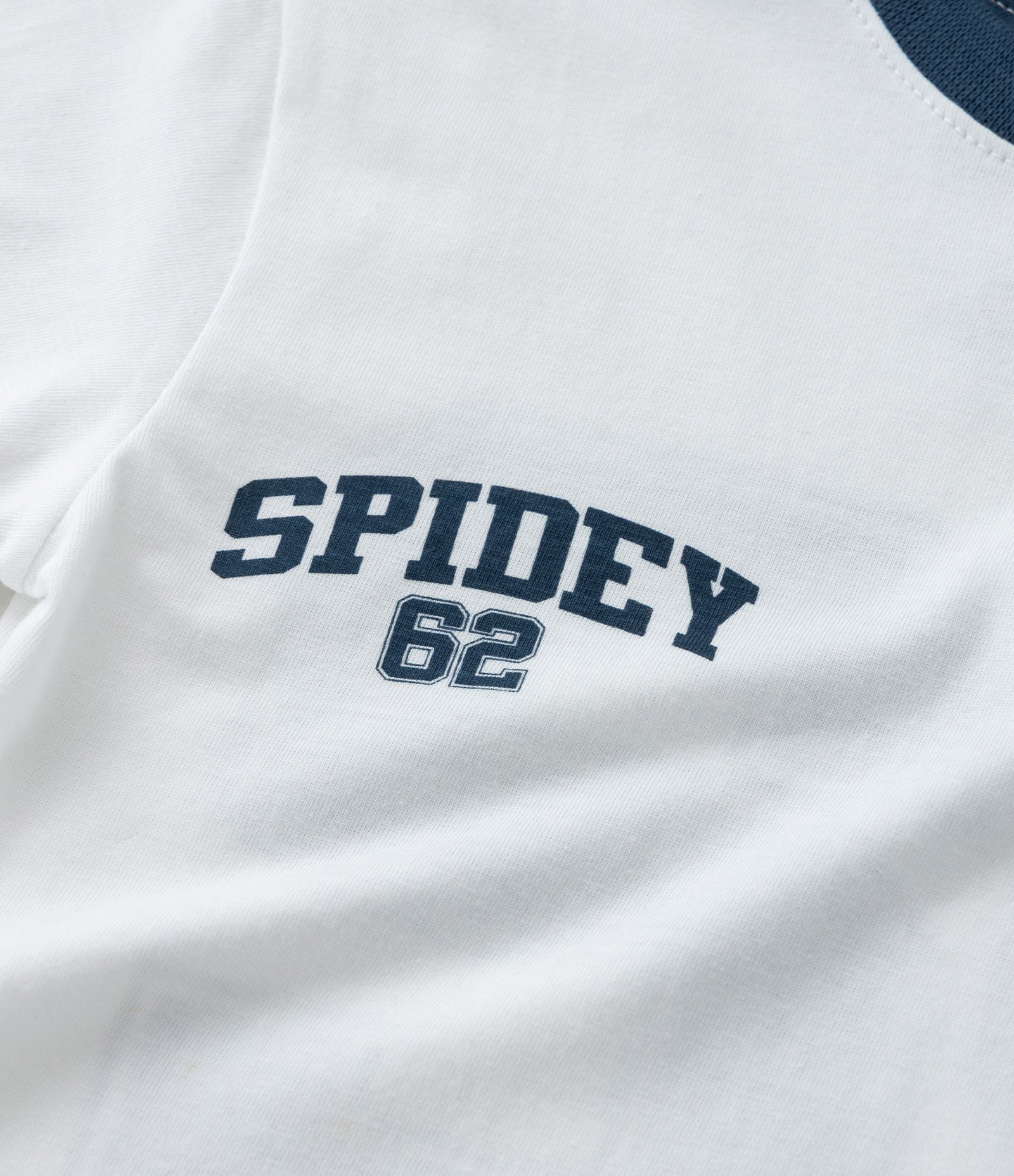 Camiseta Infantil Estampa Frente e Costas Spidey - Tam 2 a 8 Anos Branco 5