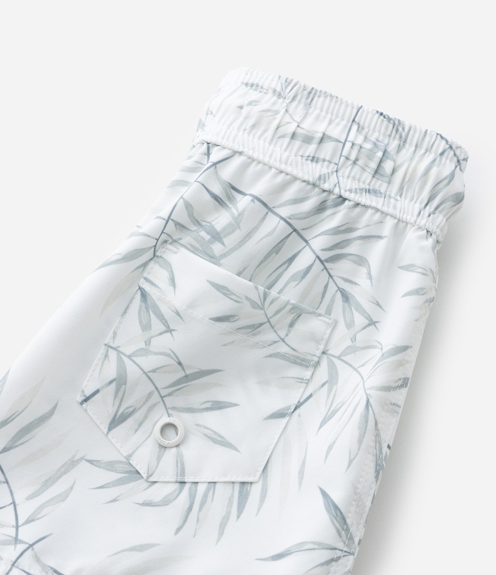 Bermuda Infantil com Estampa Folhagem - Tam 1 a 6 Anos Branco 6