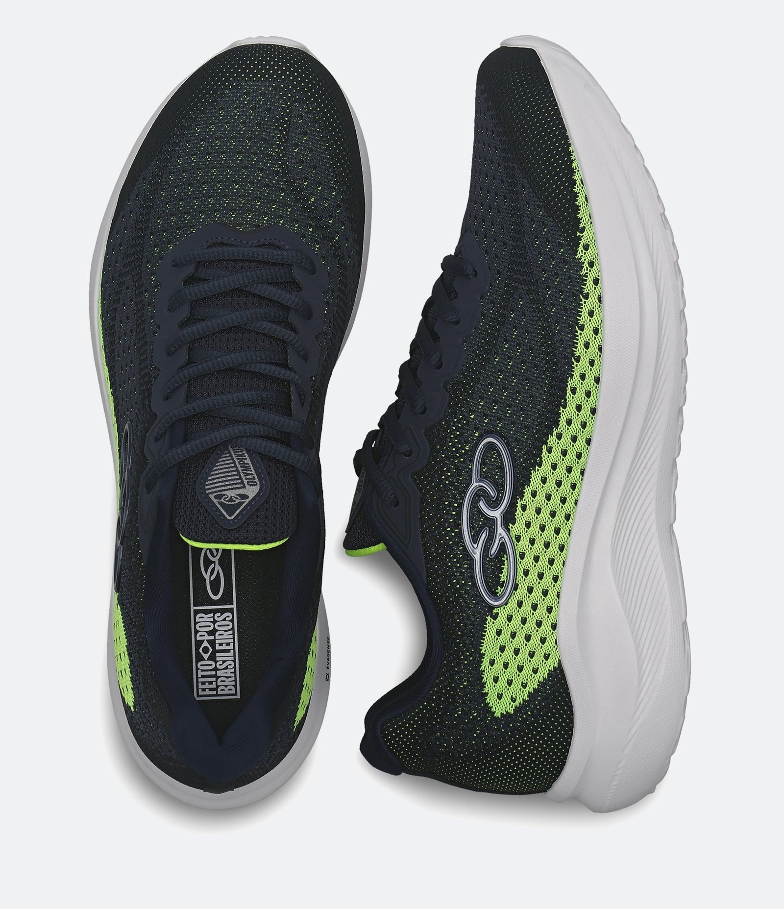 Tênis Esportivo com Respirabilidade e Textura Soma Olympikus Verde 3