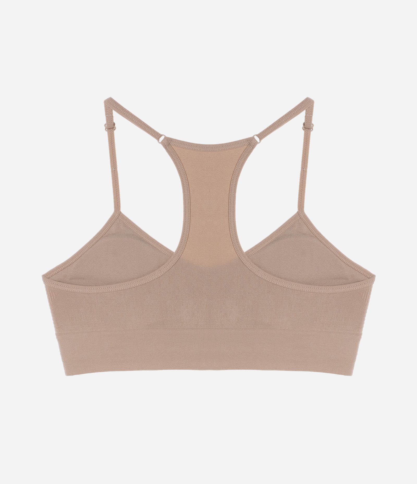 Sutiã Nadador sem Bojo Seamless Básico Bege 5
