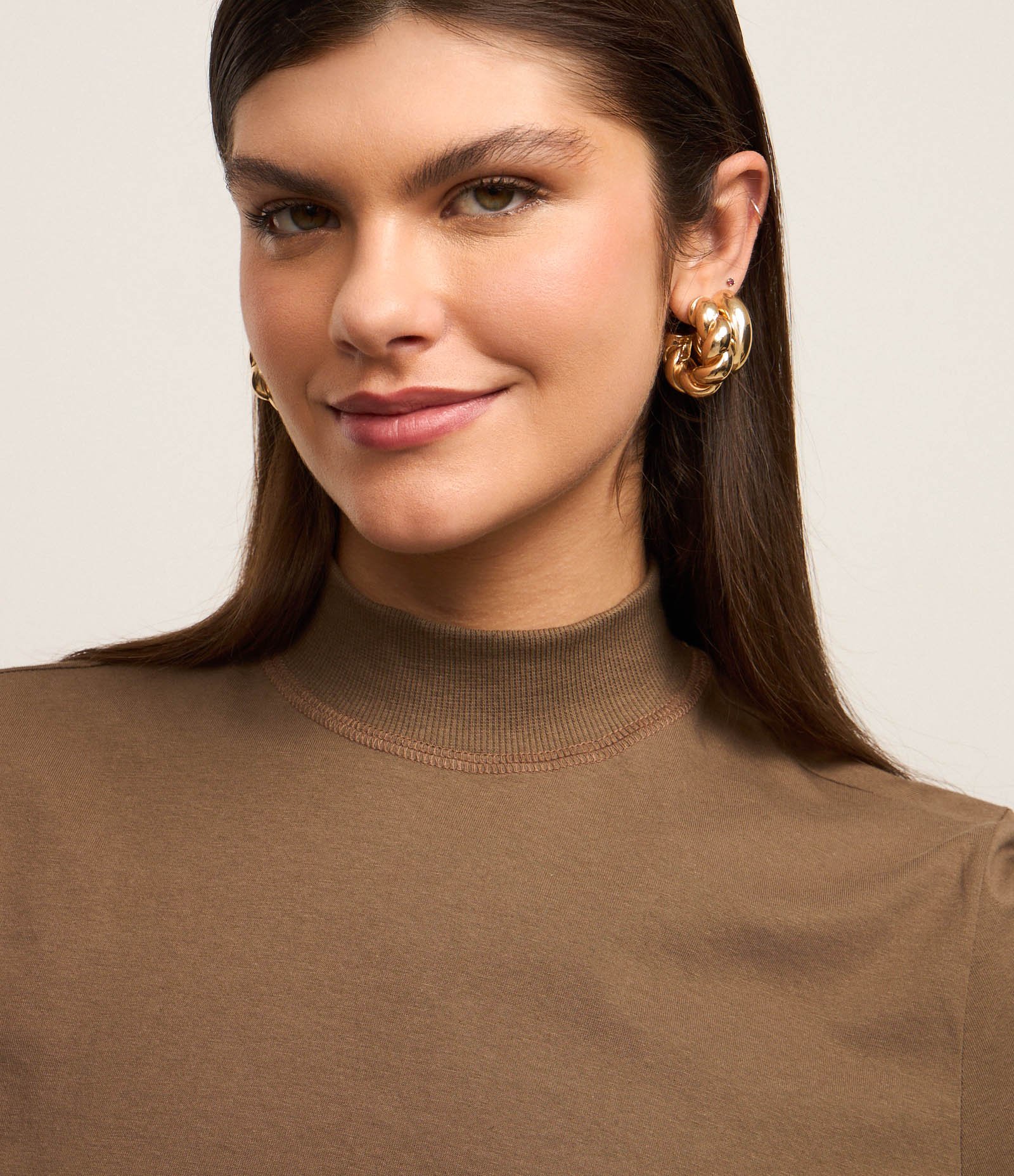 Camiseta em Algodão com Golinha Verde 3