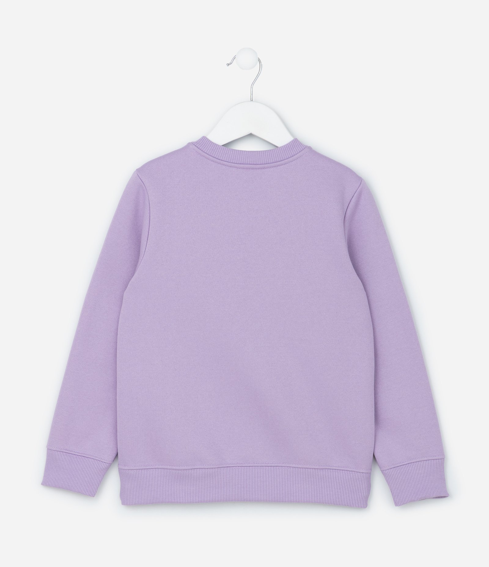 Casaco Infantil com Estampa Stitch e Xepa Abraçados - Tam 1 a 14 Anos Lilás 2