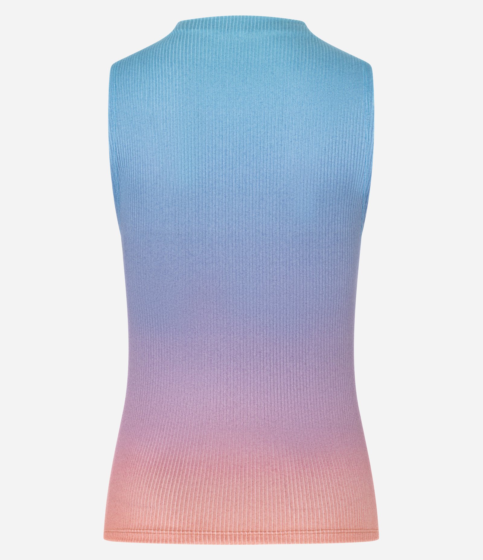 Blusa em Ribana com Gola Alta e Estampa Golfinho Azul 7