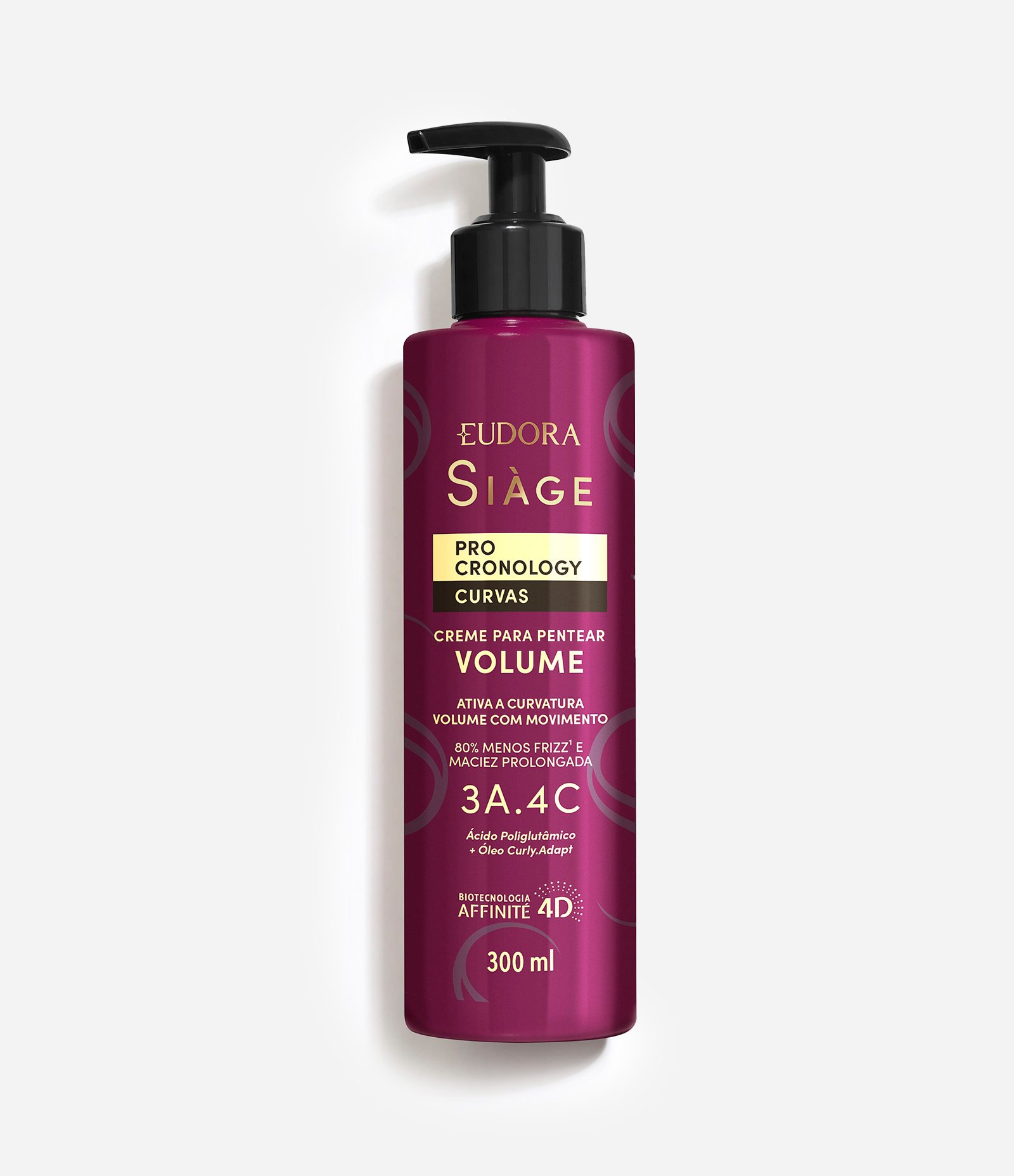 Creme de Pentear Volume Pro Cronology Curvas Siàge 300ML 1