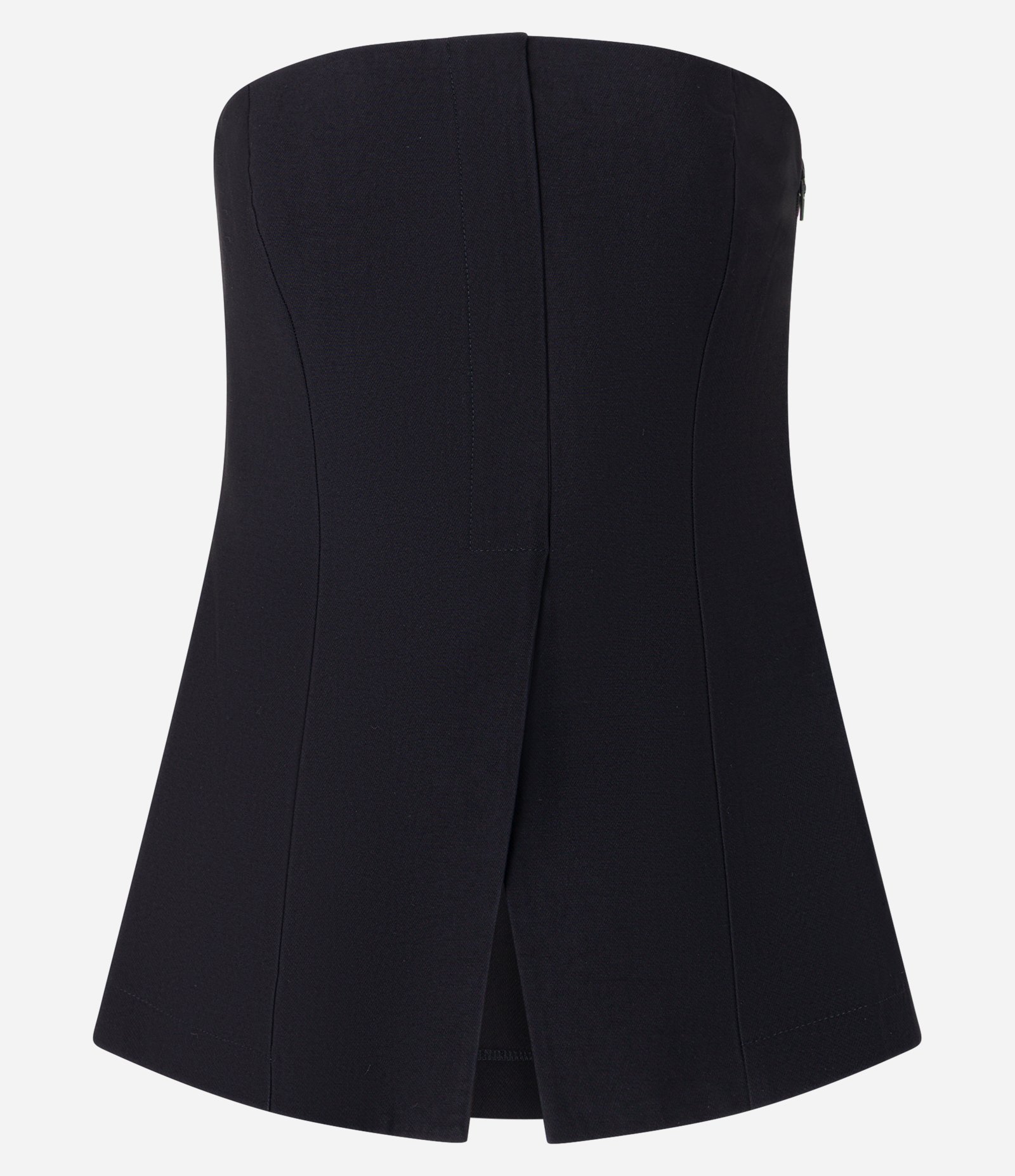 Blusa Tomara Que Caia Alfaiatada com Lastex nas Costas Preto 7