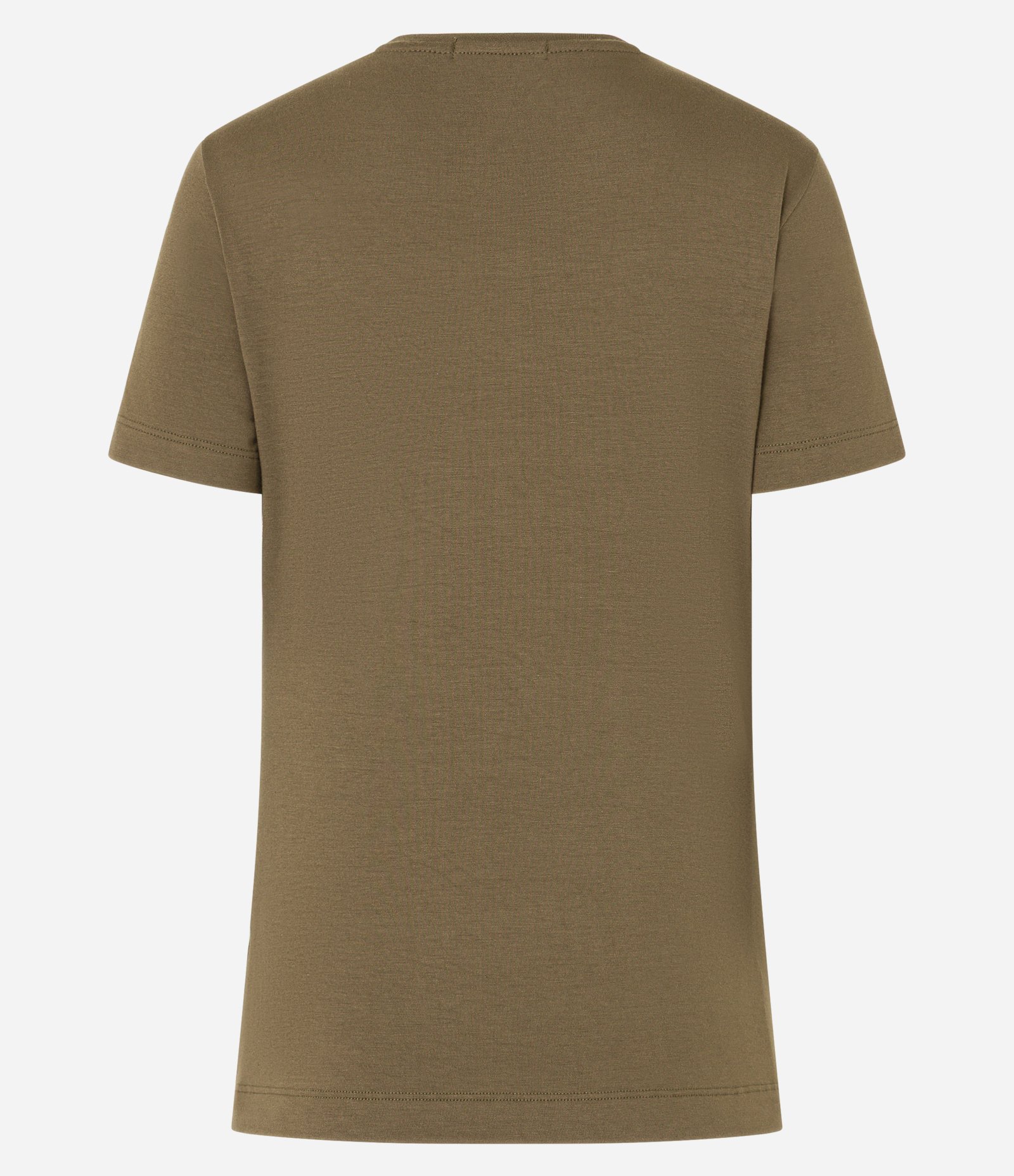 Blusa T-Shirt Básica em Viscose Verde Oliva 9