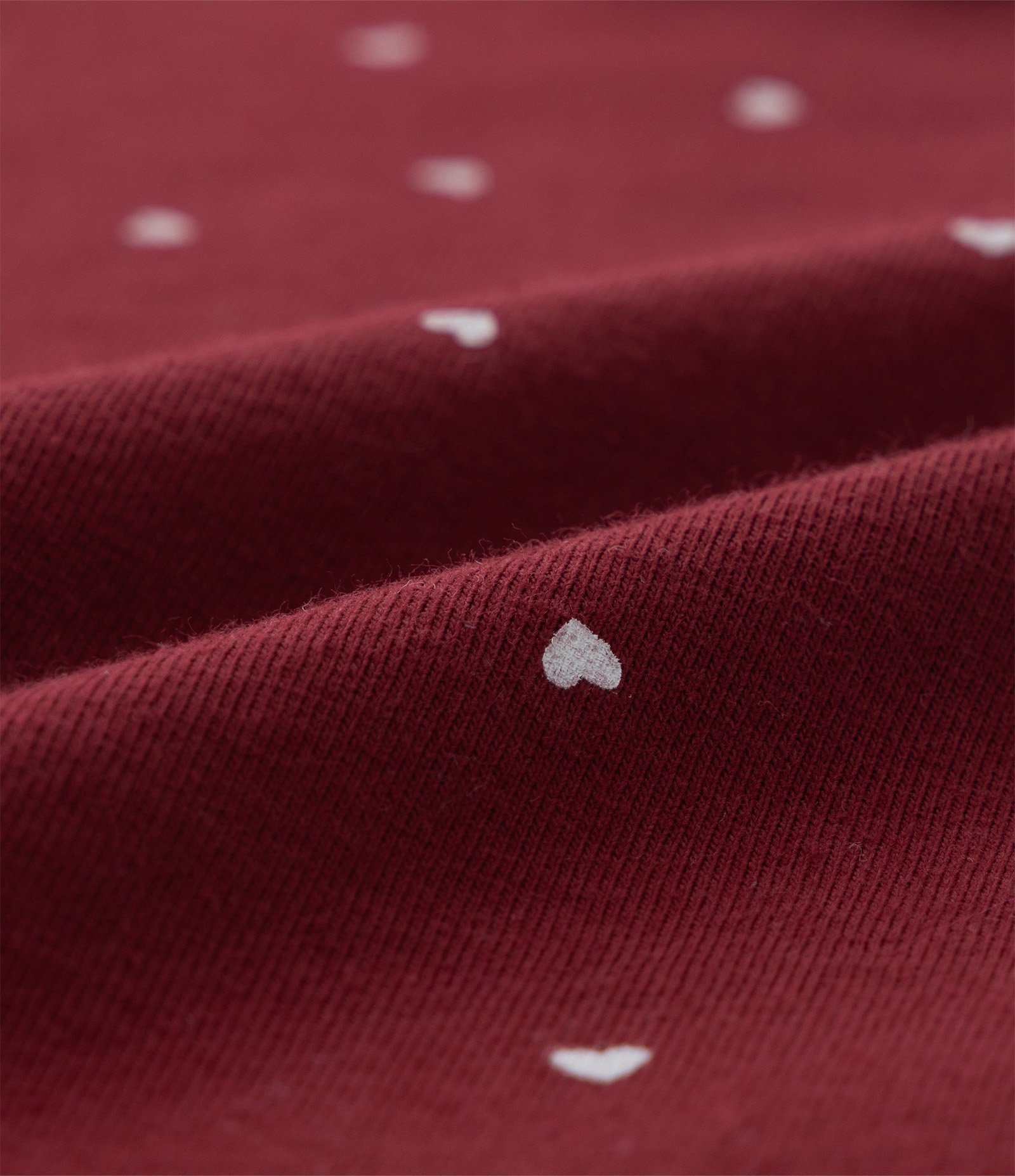 Body Infantil em Algodão com Estampa Corações - Tam 0 a 18 meses Vermelho 4