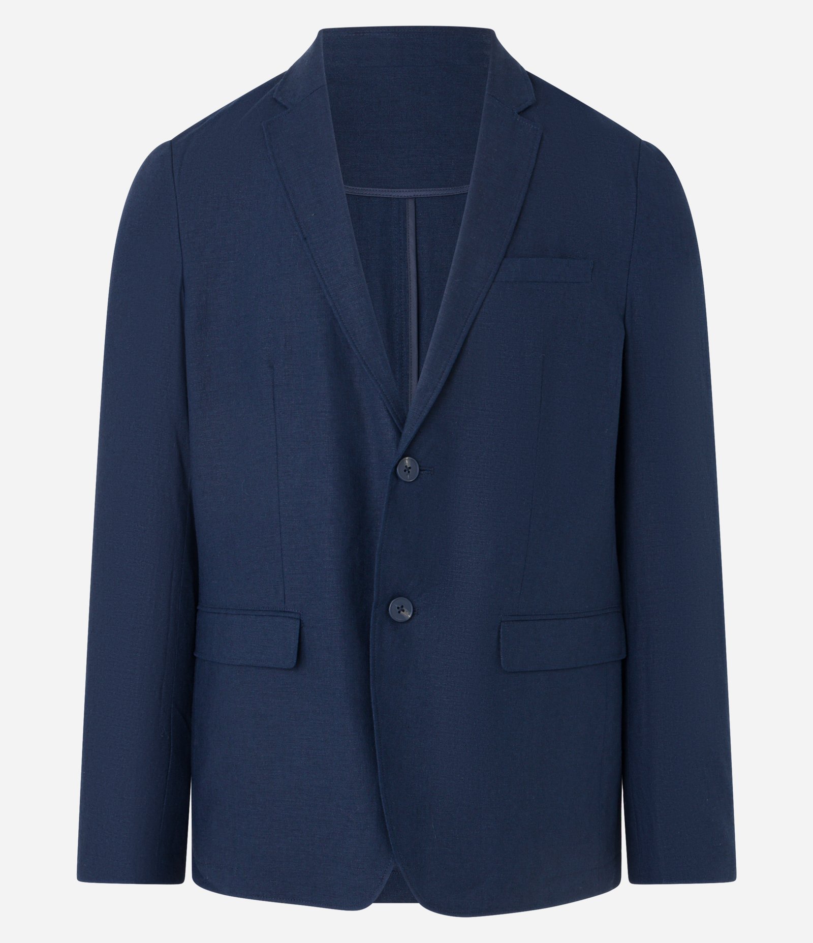 Paletó Social em Viscolinho com Meio Forro Azul Marinho 6