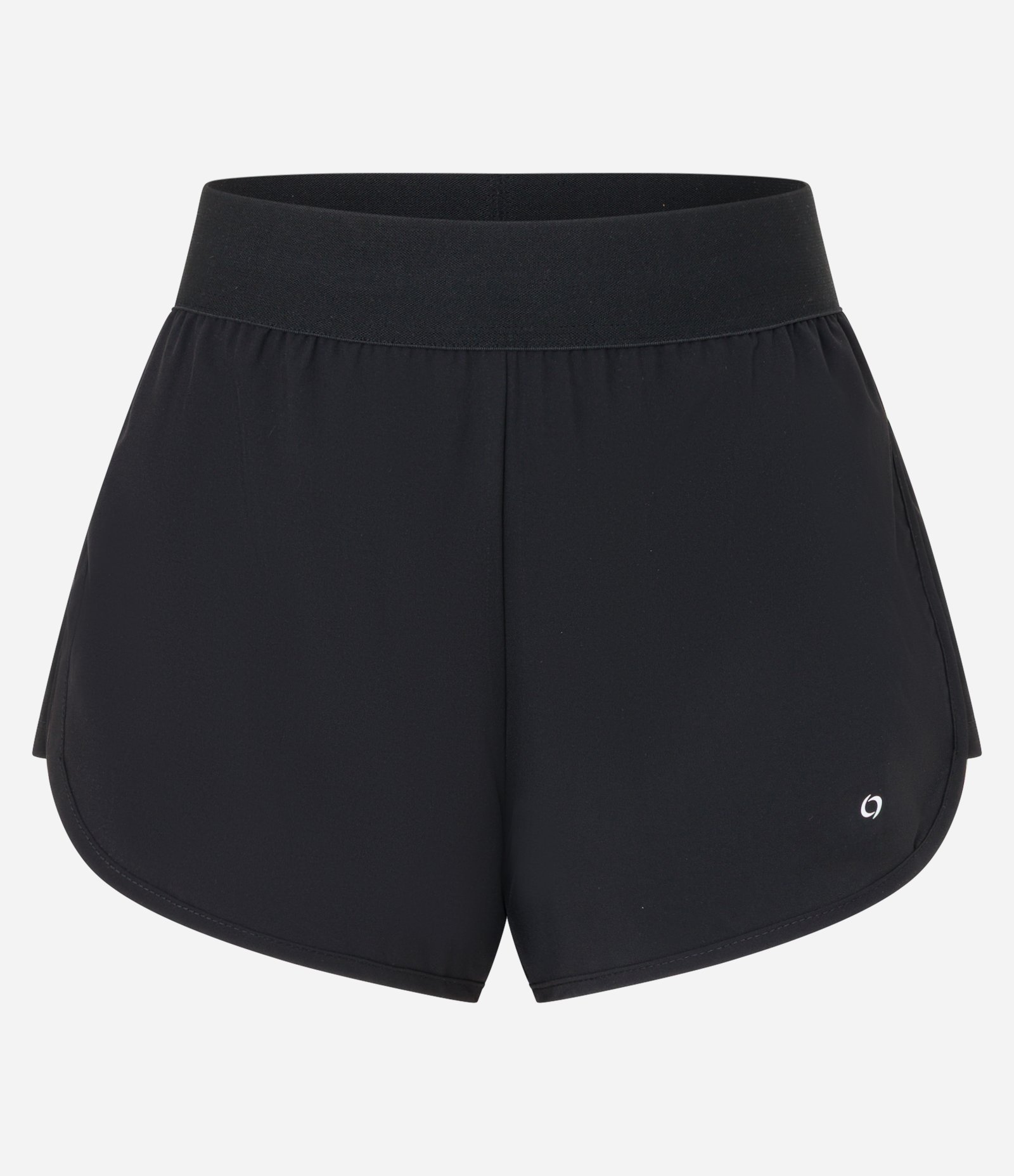 Short Runner Esportivo com Cós Largo Elástico Preto 5