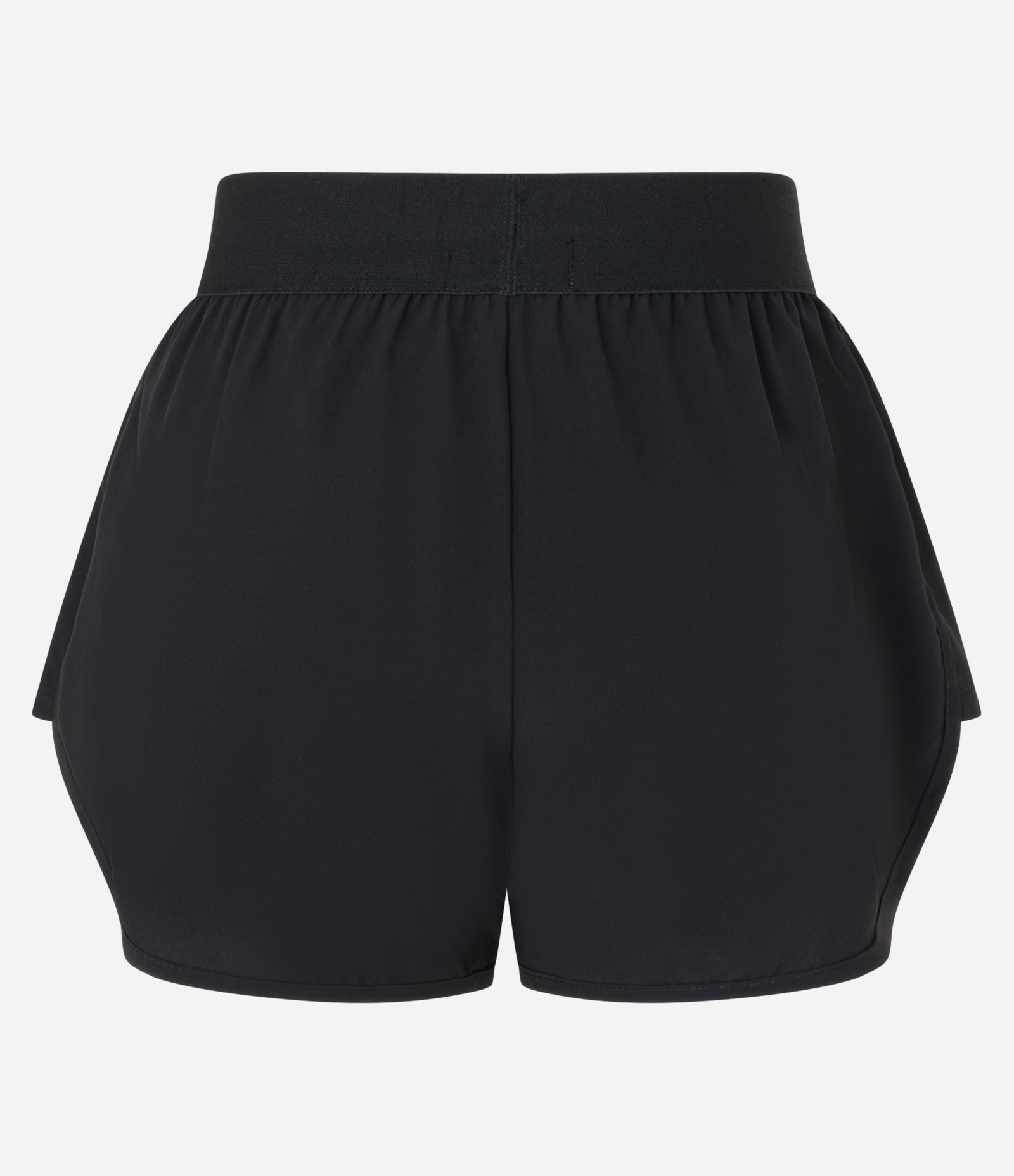 Short Runner Esportivo com Cós Largo Elástico Preto 6