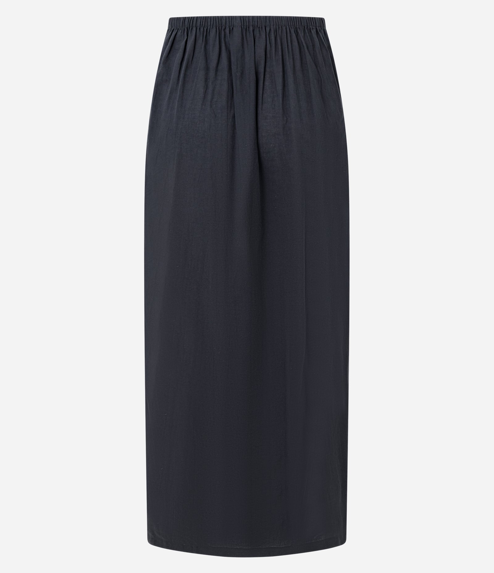 Saída de Praia Saia Midi com Sobreposição de Laise Preto 7