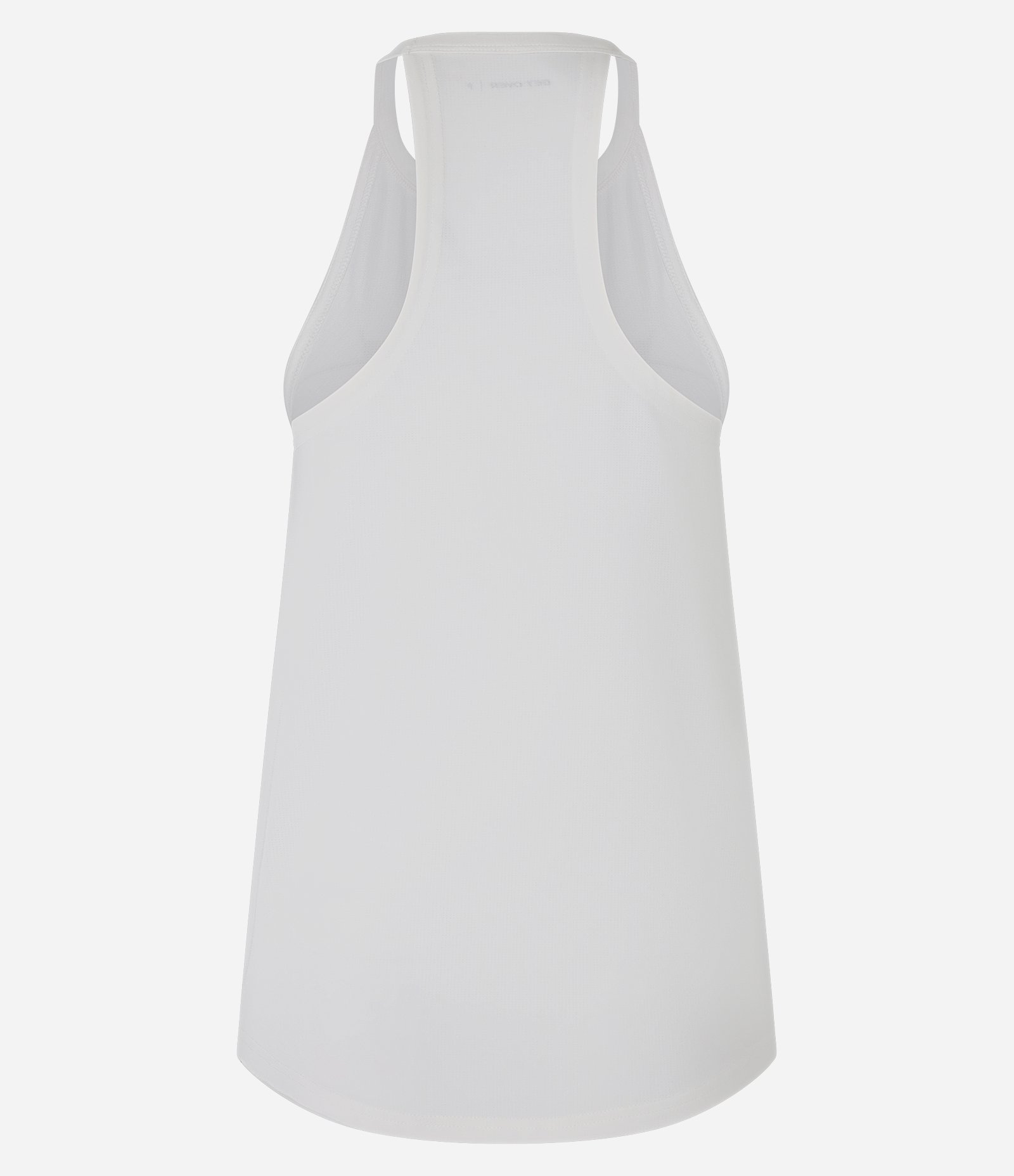 Regata Esportiva em Microfibra com Alças Finas Branco 9