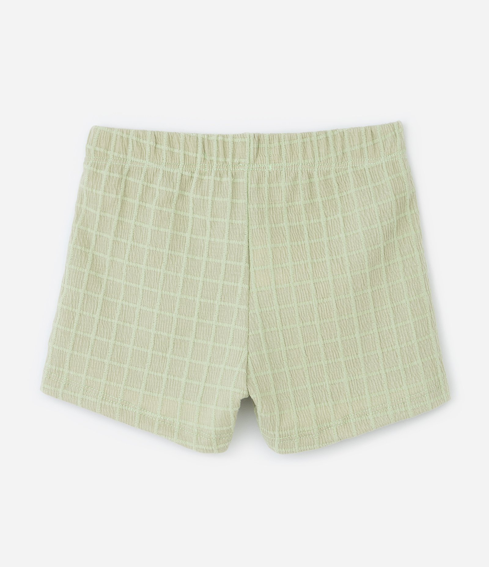 Conjunto Infantil Texturizado com Lacinhos - Tam 1 a 6 Anos Verde 6