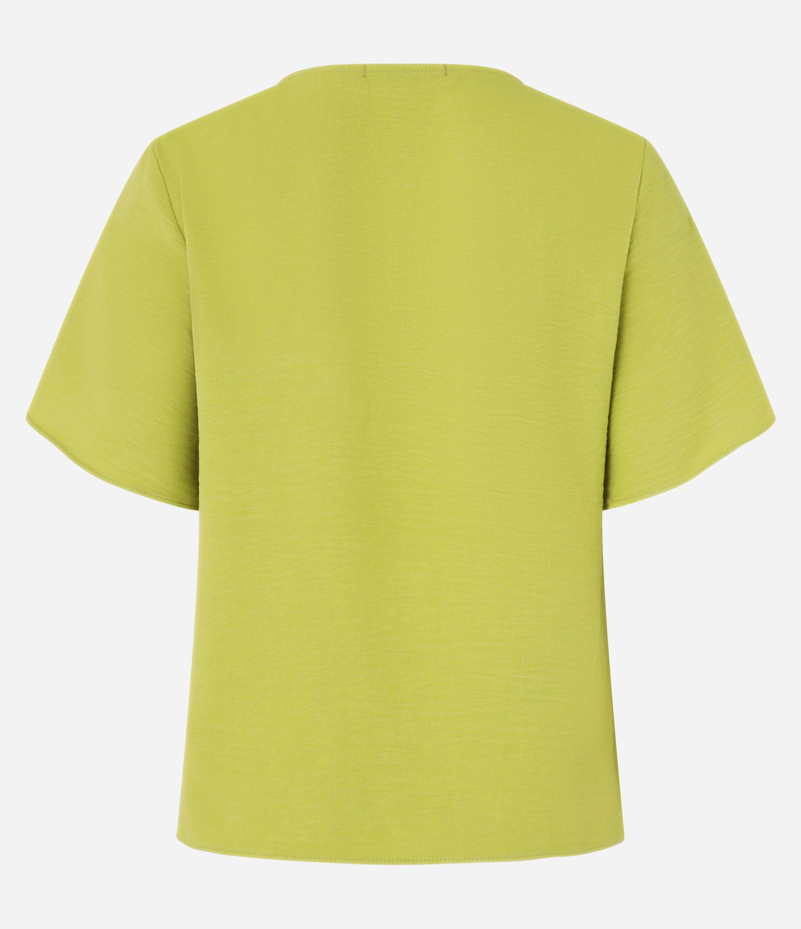 Blusa em Airflow com Manga Tulipa Transpassada Verde Abacate 7