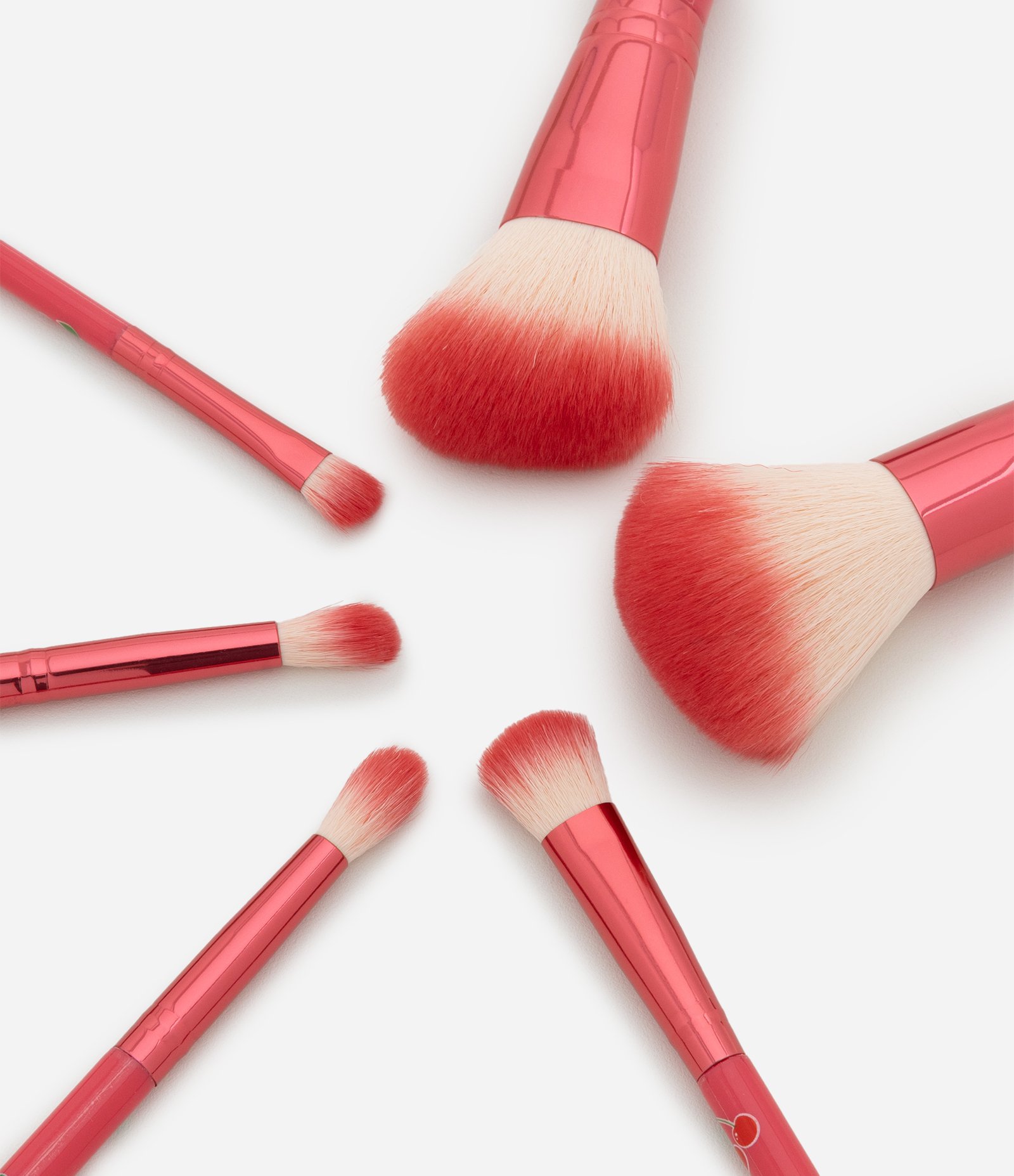 Kit com 6 Pinceis e Necessaire Alchemia Rosa 3