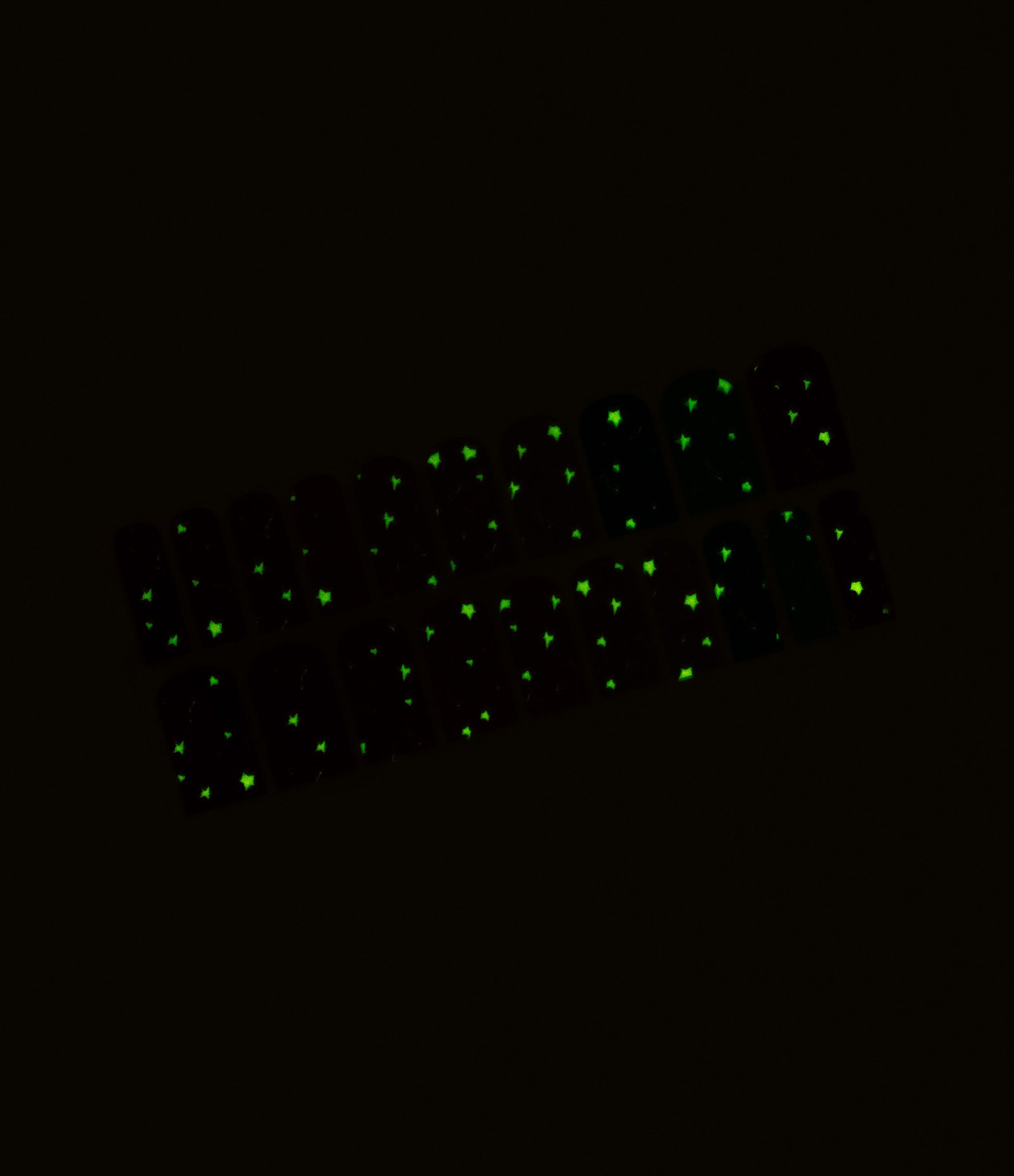 Kit 12 Unhas Postiças 20 Adesivos de Unhas + 1 Cartela de Adesivos + 1 Lixa + 1 Anel Alchemia Multicores 5