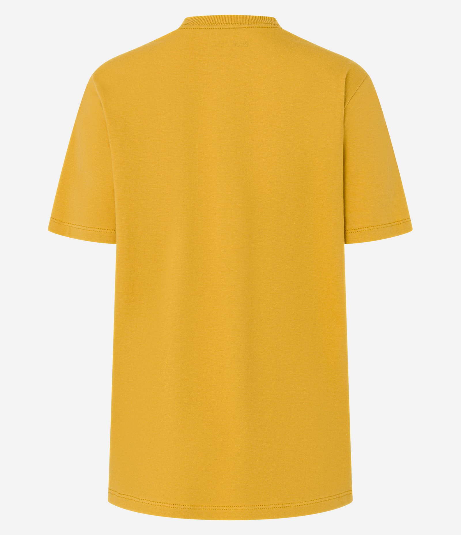 Camiseta Alongada em Algodão com Estampa Caliente Amarelo 6