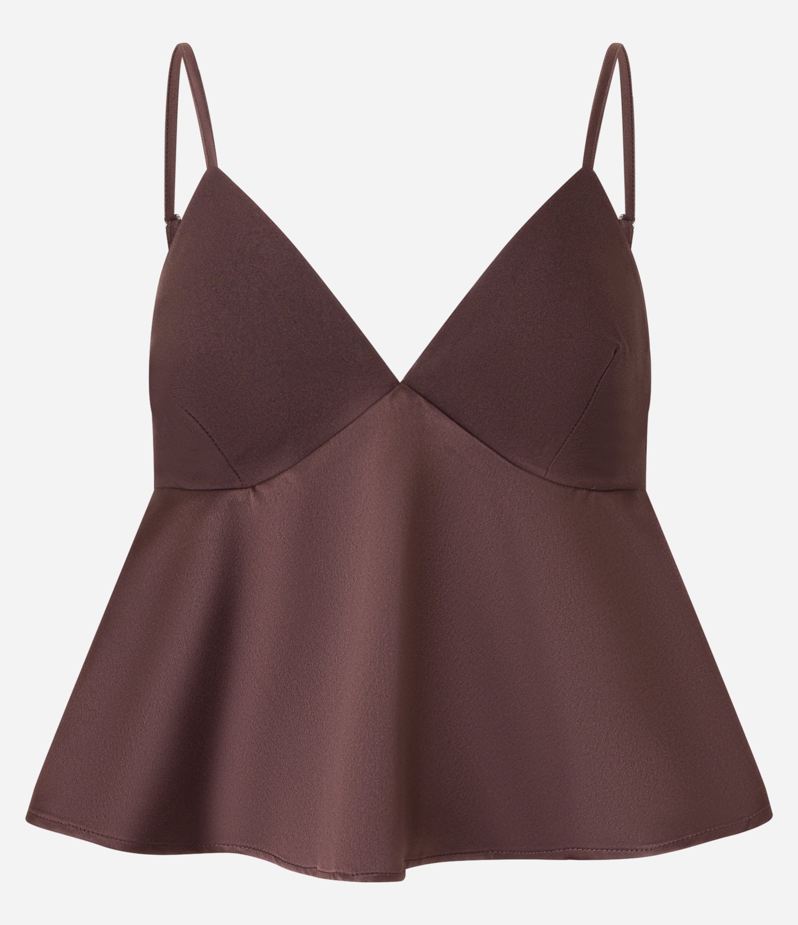 Blusa Godê Acetinada com Alcinhas Finas 5