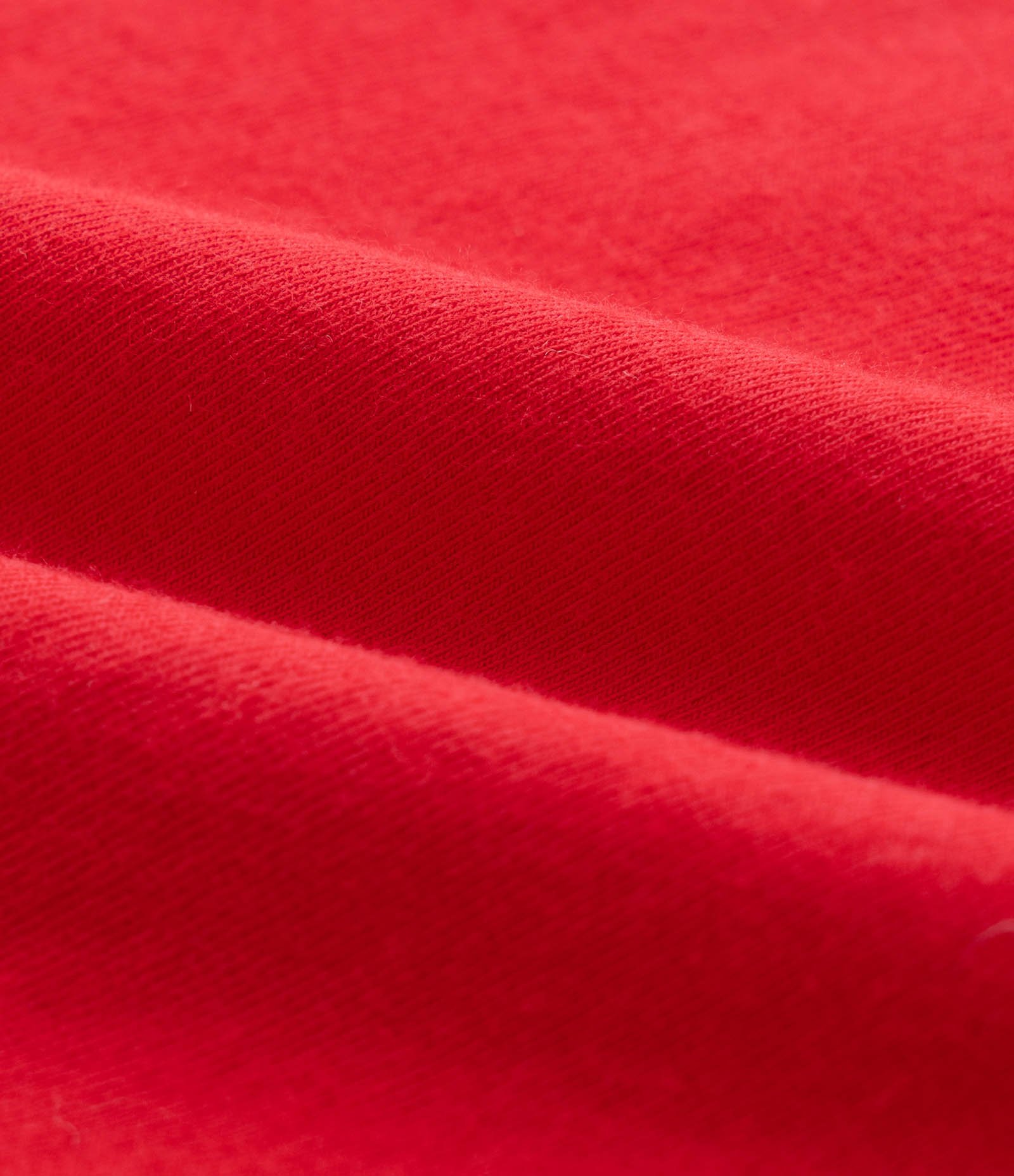 Camiseta Infantil com Babadinho nas Mangas - Tam 1 a 6 Anos Vermelho 3