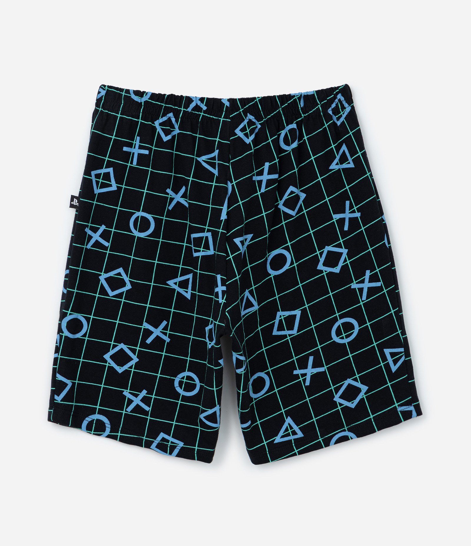 Pijama Infantil em Algodão Estampa Playstation - Tam 5 a 16 Anos Preto 5