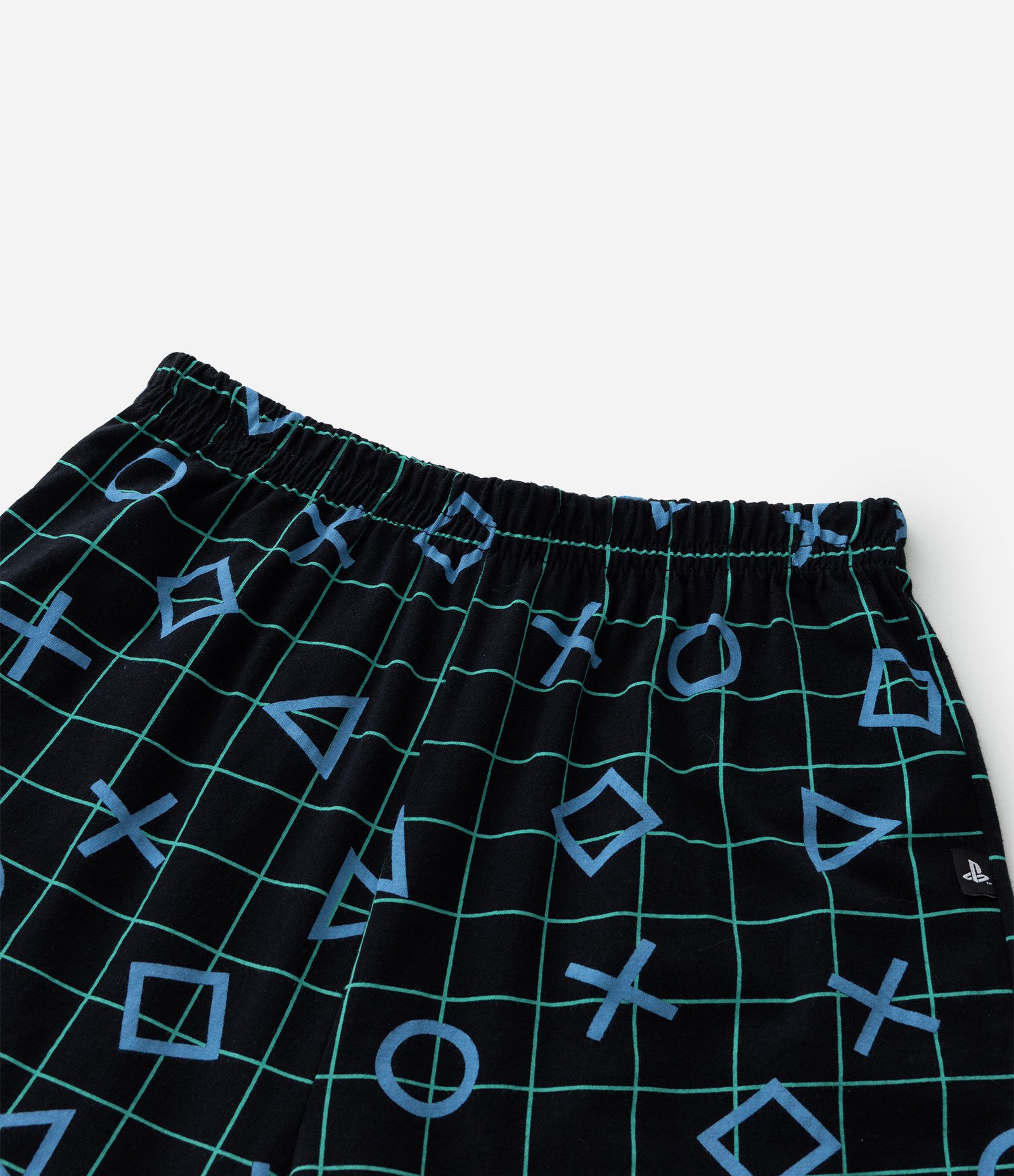 Pijama Infantil em Algodão Estampa Playstation - Tam 5 a 16 Anos Preto 7