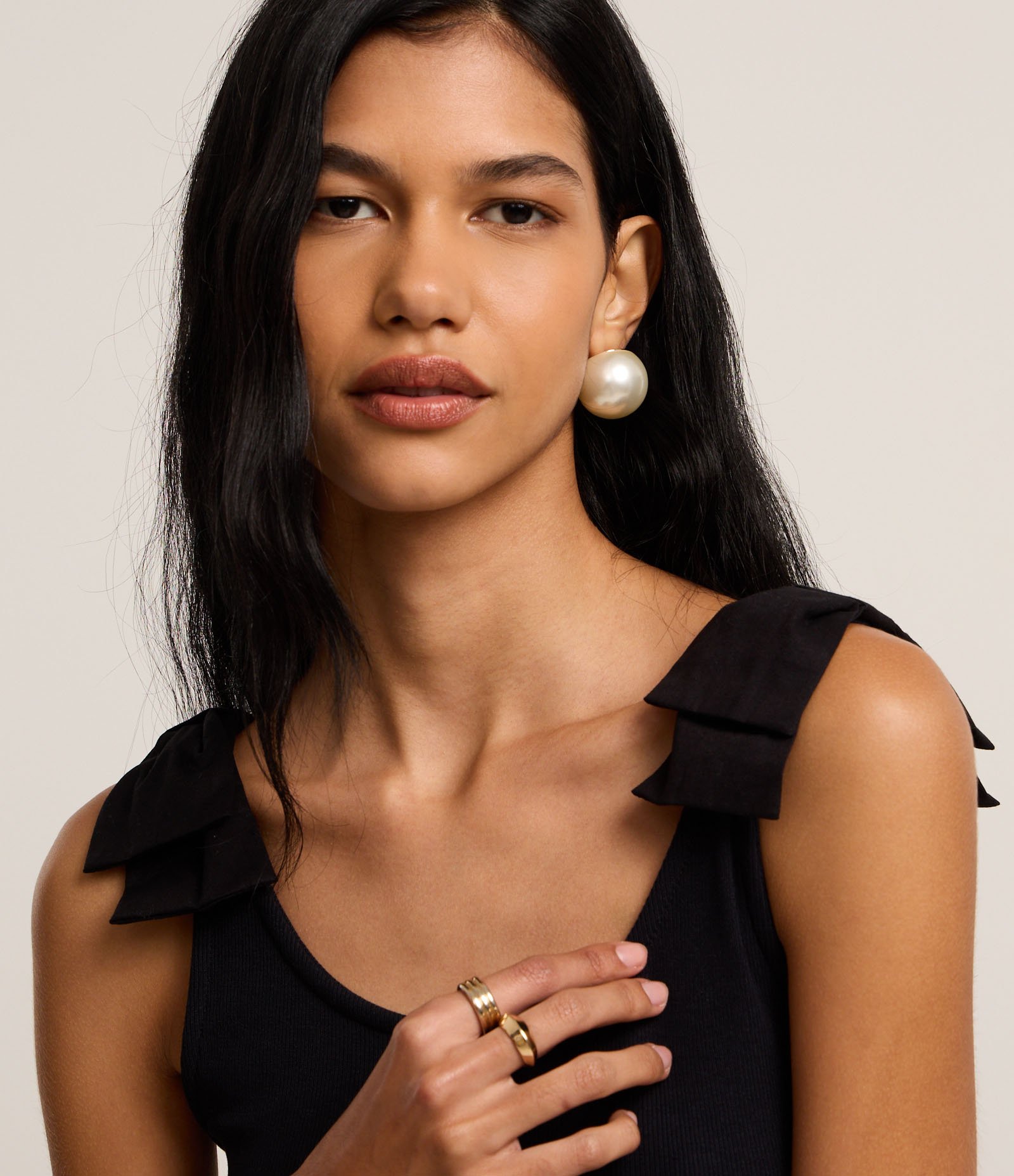 Vestido Midi em Ribana com Laço no Ombro 3