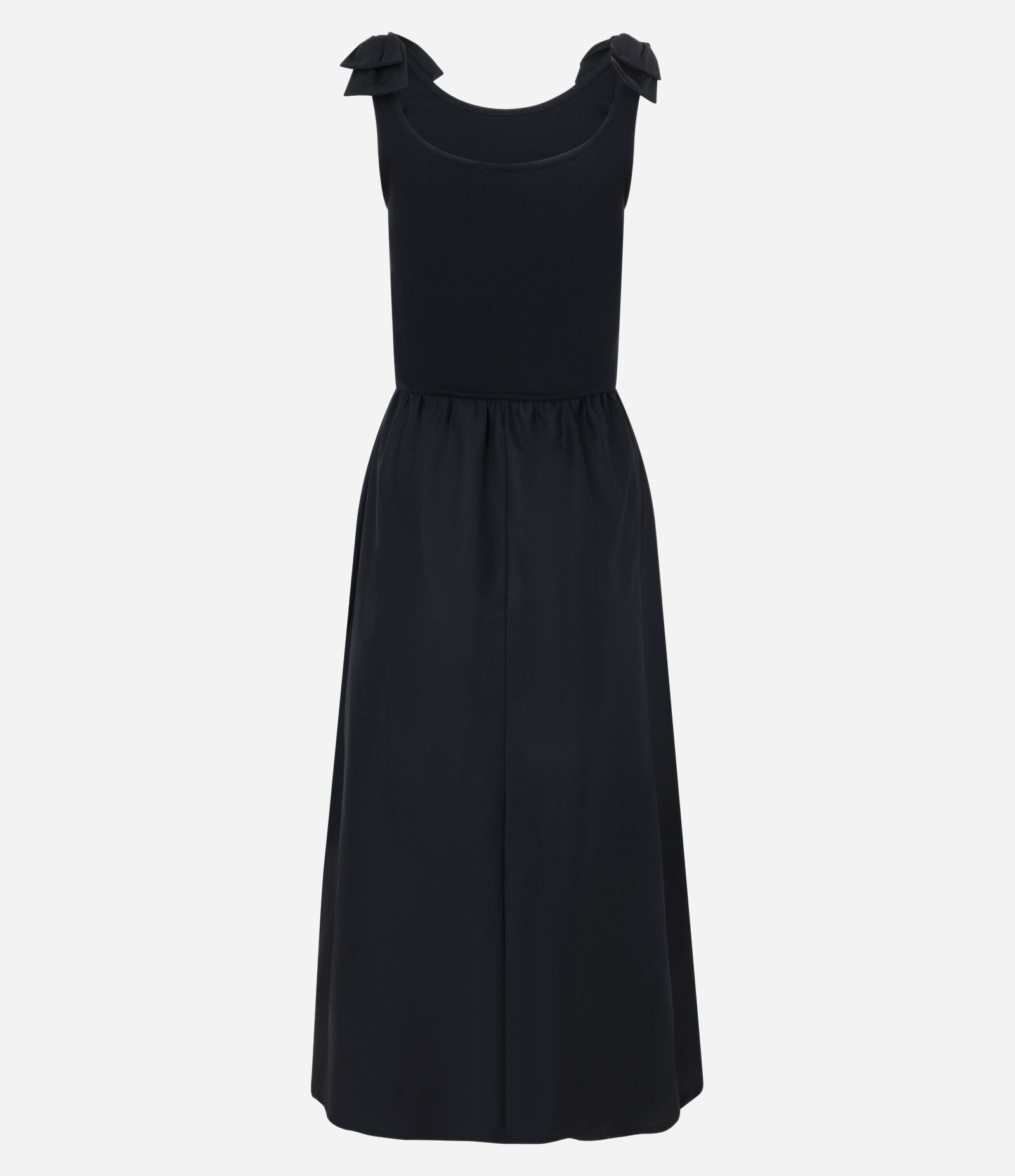 Vestido Midi em Ribana com Laço no Ombro 7