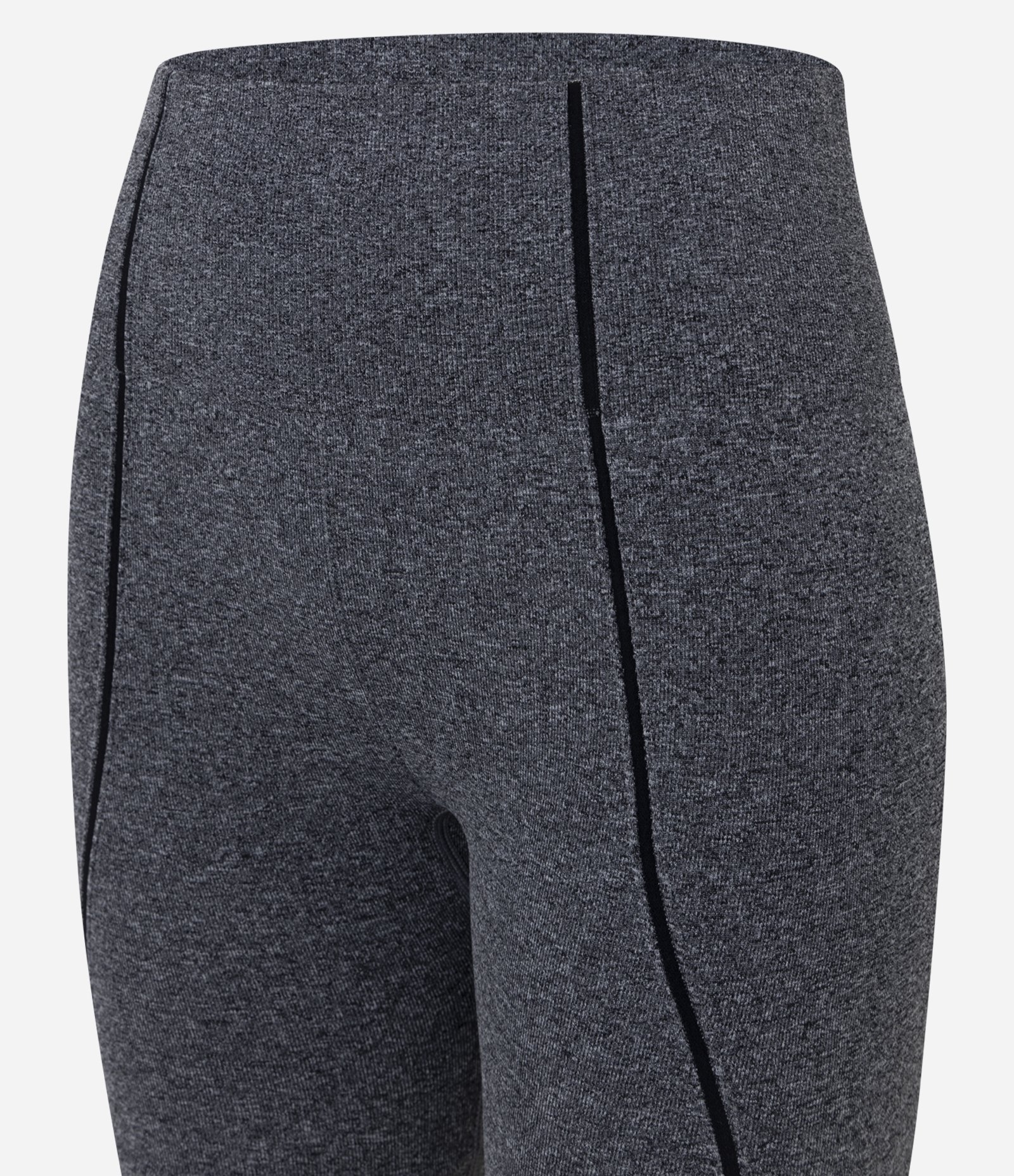 Bermuda Esportiva Seamless Texturizada Com Detalhe Jacquard Onda Cinza 1