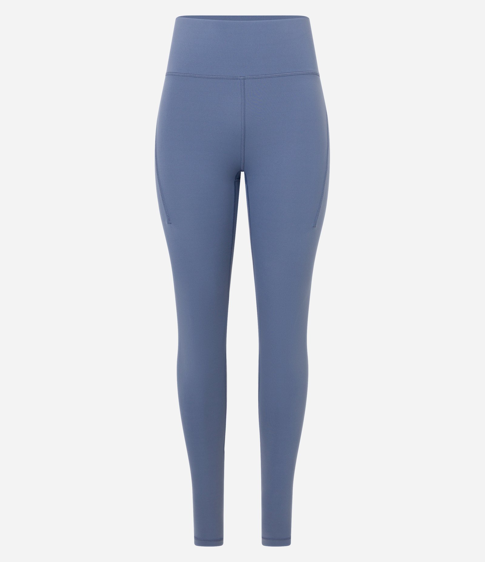 Calca Legging Esportiva em Microfibra com Bolsos Azul 6