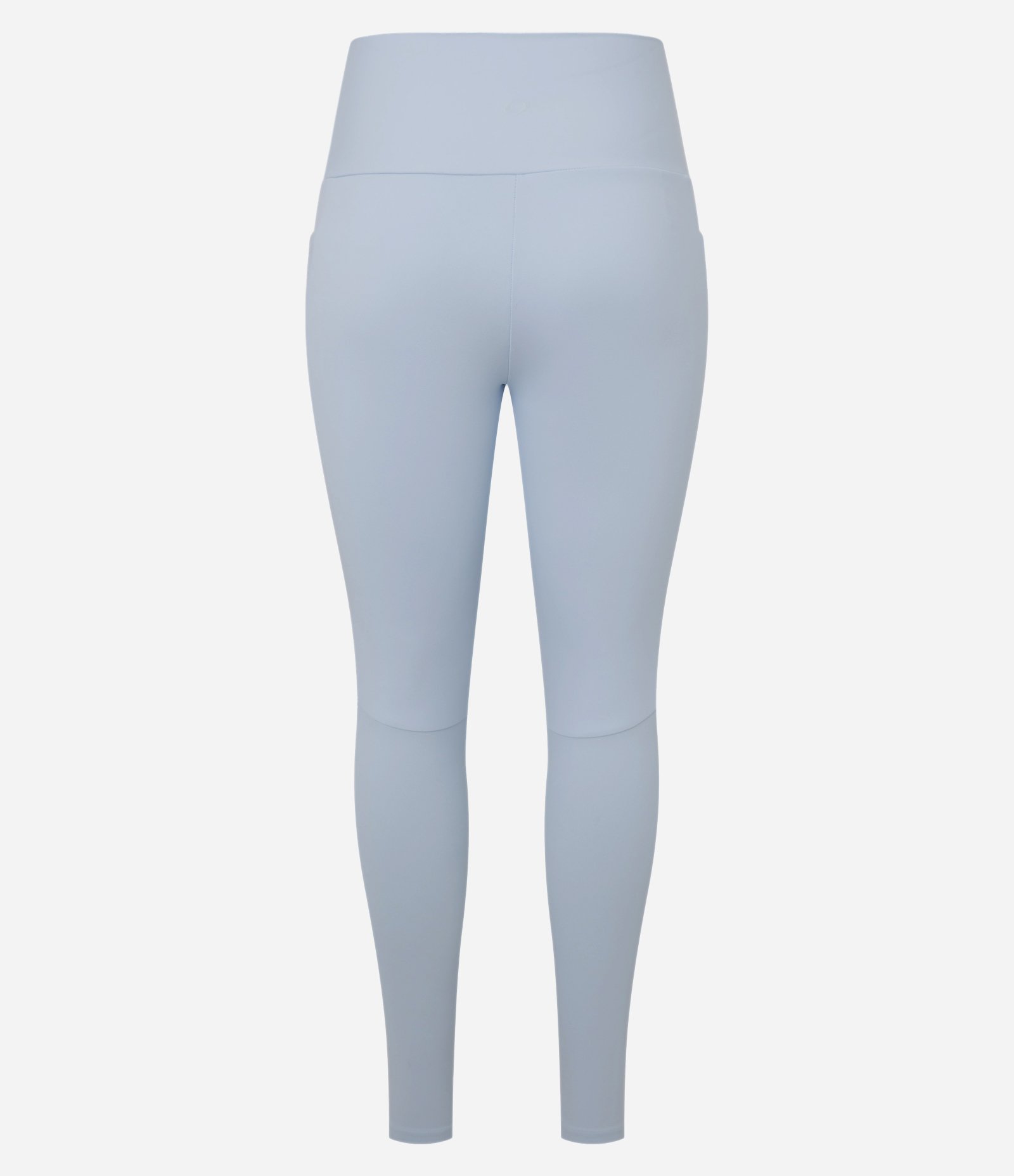 Calça Legging Esportiva em Microfibra Pesada com Cós em V Azul 6