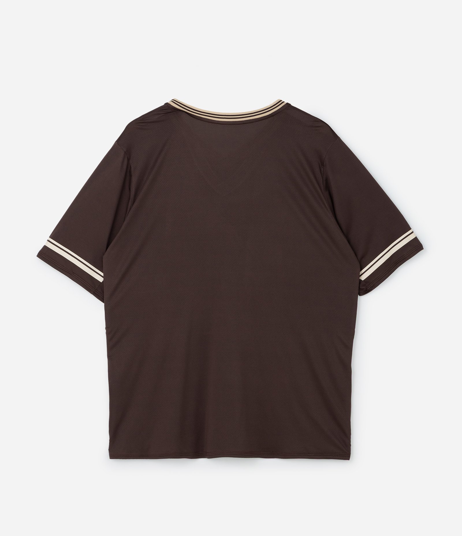 Camiseta Oversized Esportiva em Tecnologia Dry Curve & Plus Size Marrom 5