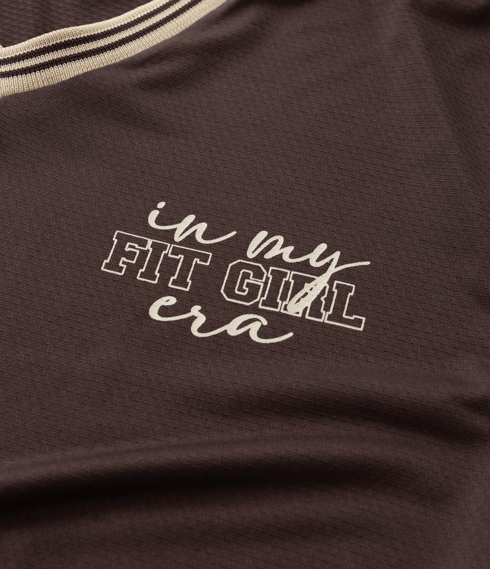 Camiseta Oversized Esportiva em Tecnologia Dry Curve & Plus Size Marrom 7