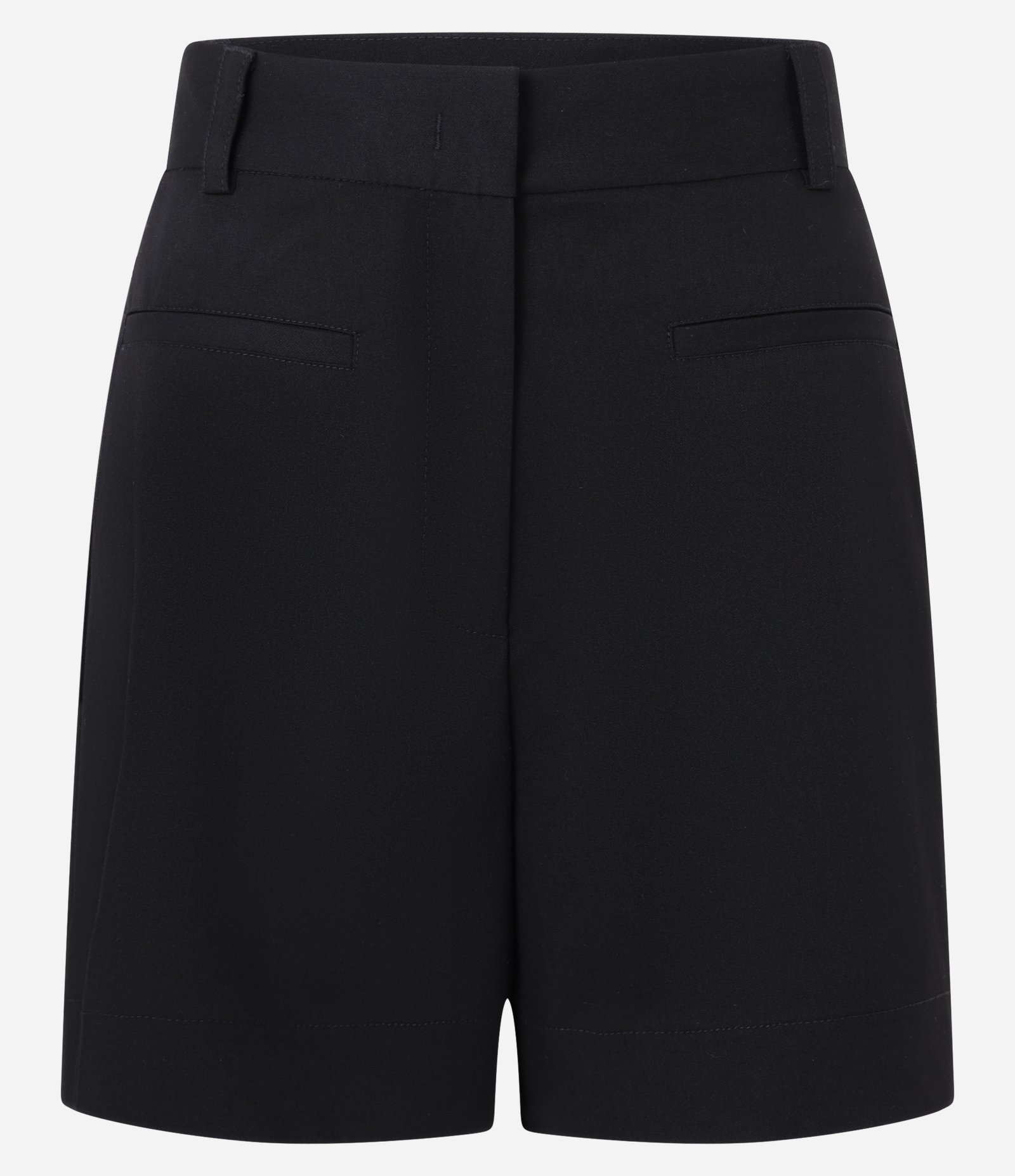 Short Alfaiatado Cintura Alta com Passantes no Cós Preto 5