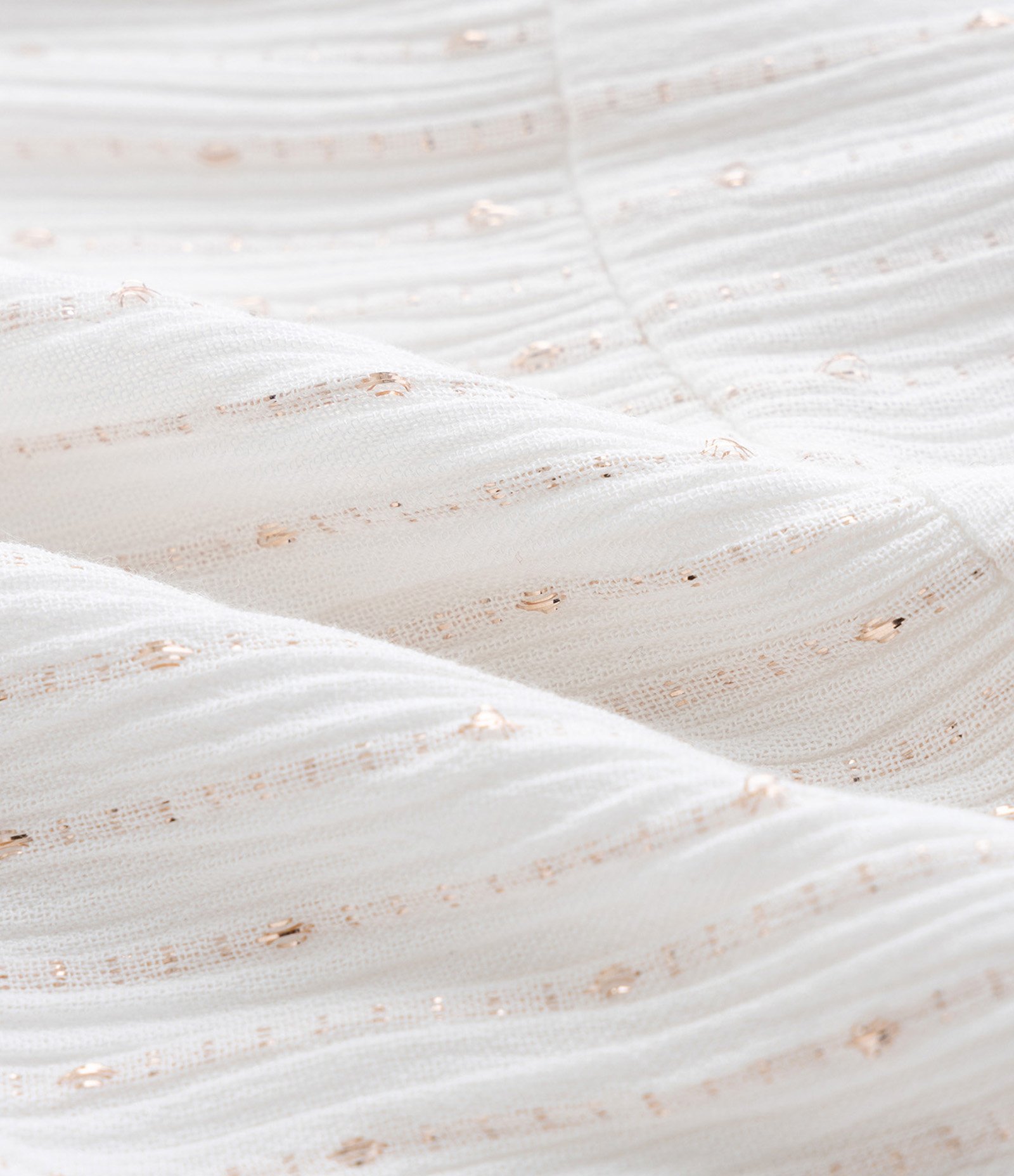 Vestido Infantil de Alcinha com Detalhes Franzidos - Tam 1 a 6 Anos Branco 3