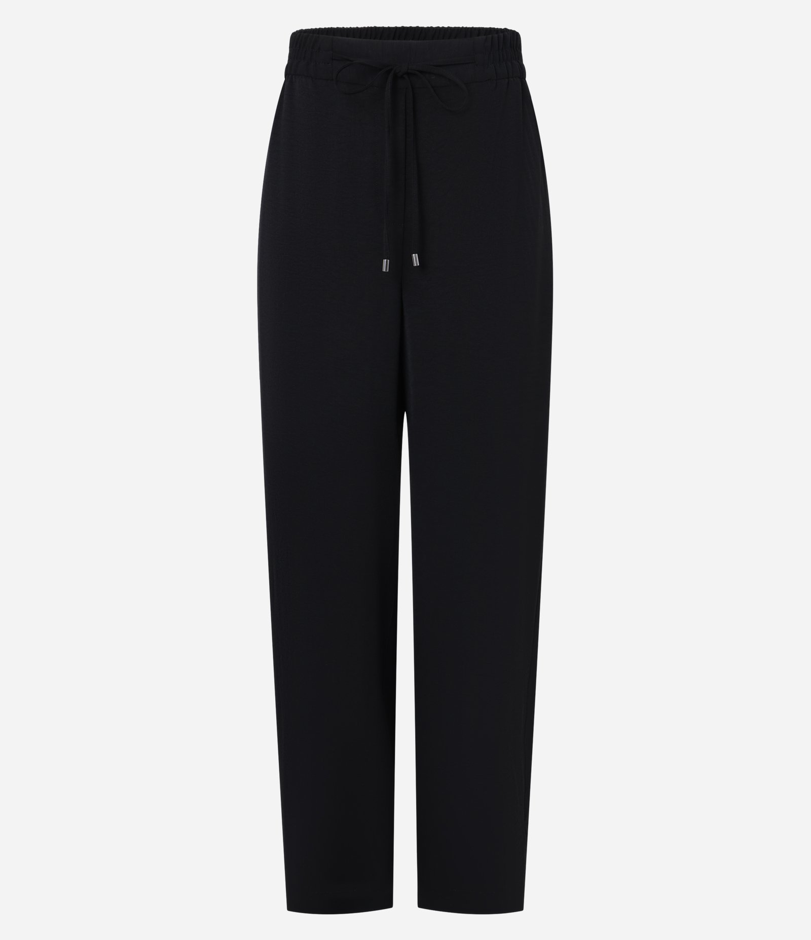 Calça Reta Airflow com Cós Elástico e Amarração Preto 7