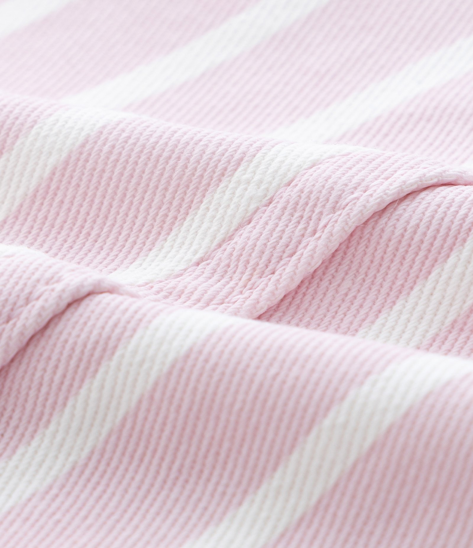 Salopete Infantil em Jeans com Estampa de Listra - Tam 1 a 6 Anos Rosa 3