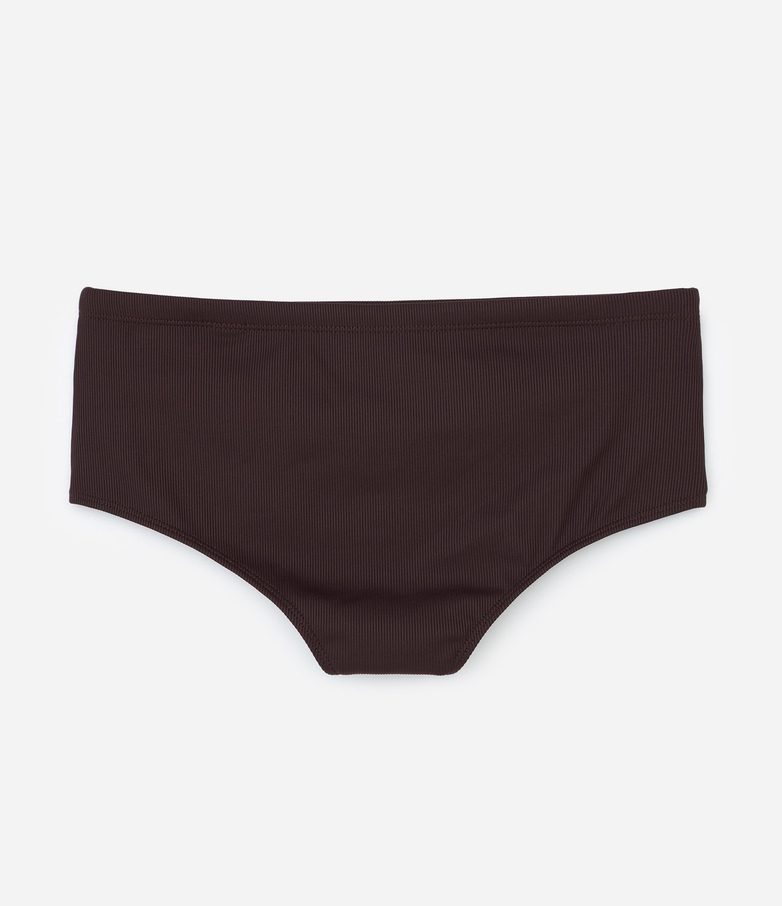 Sunga em Microfibra com Textura e Amarração Interna Marrom 6