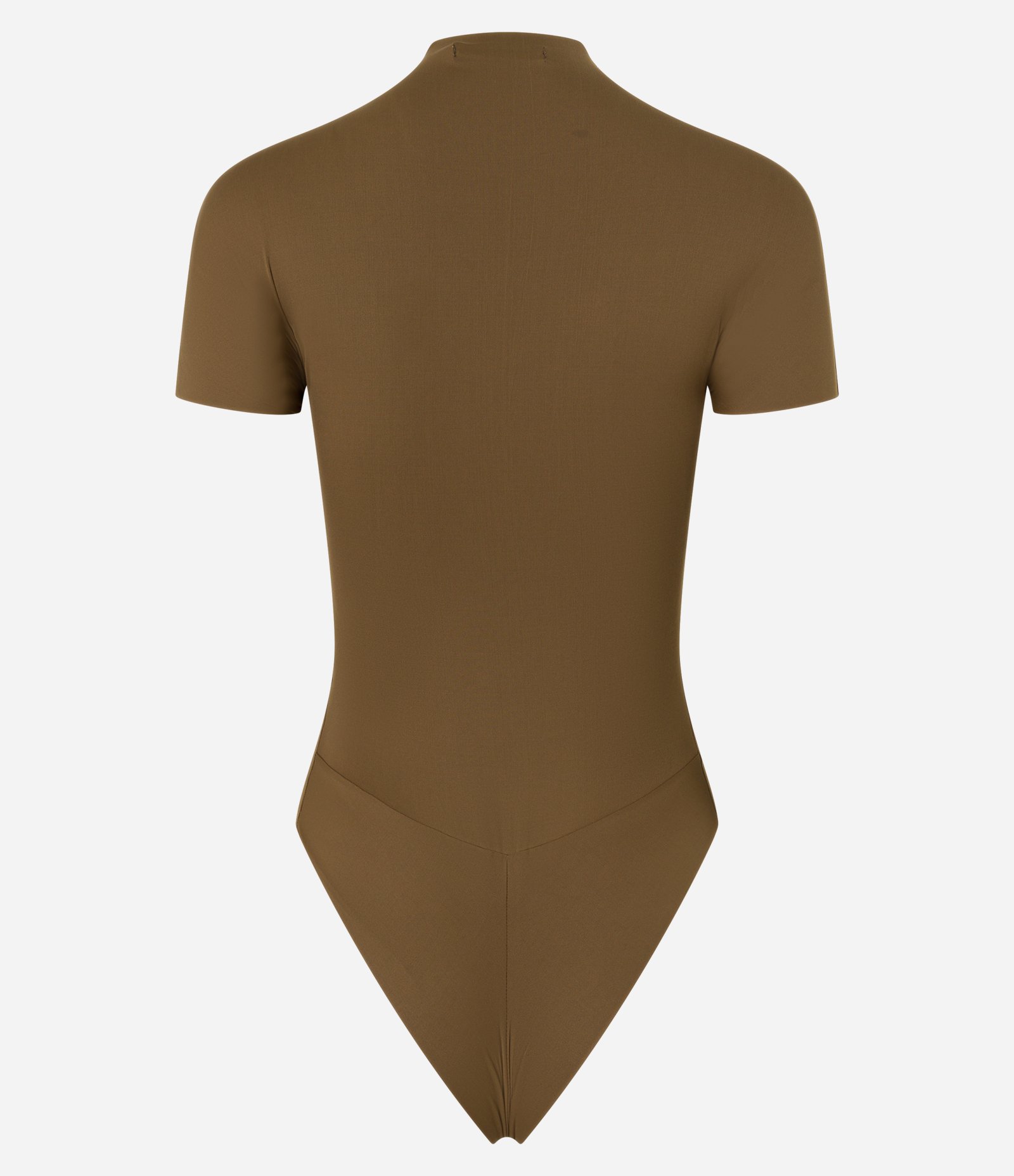 Body em Microfibra com Golinha Média Verde 9