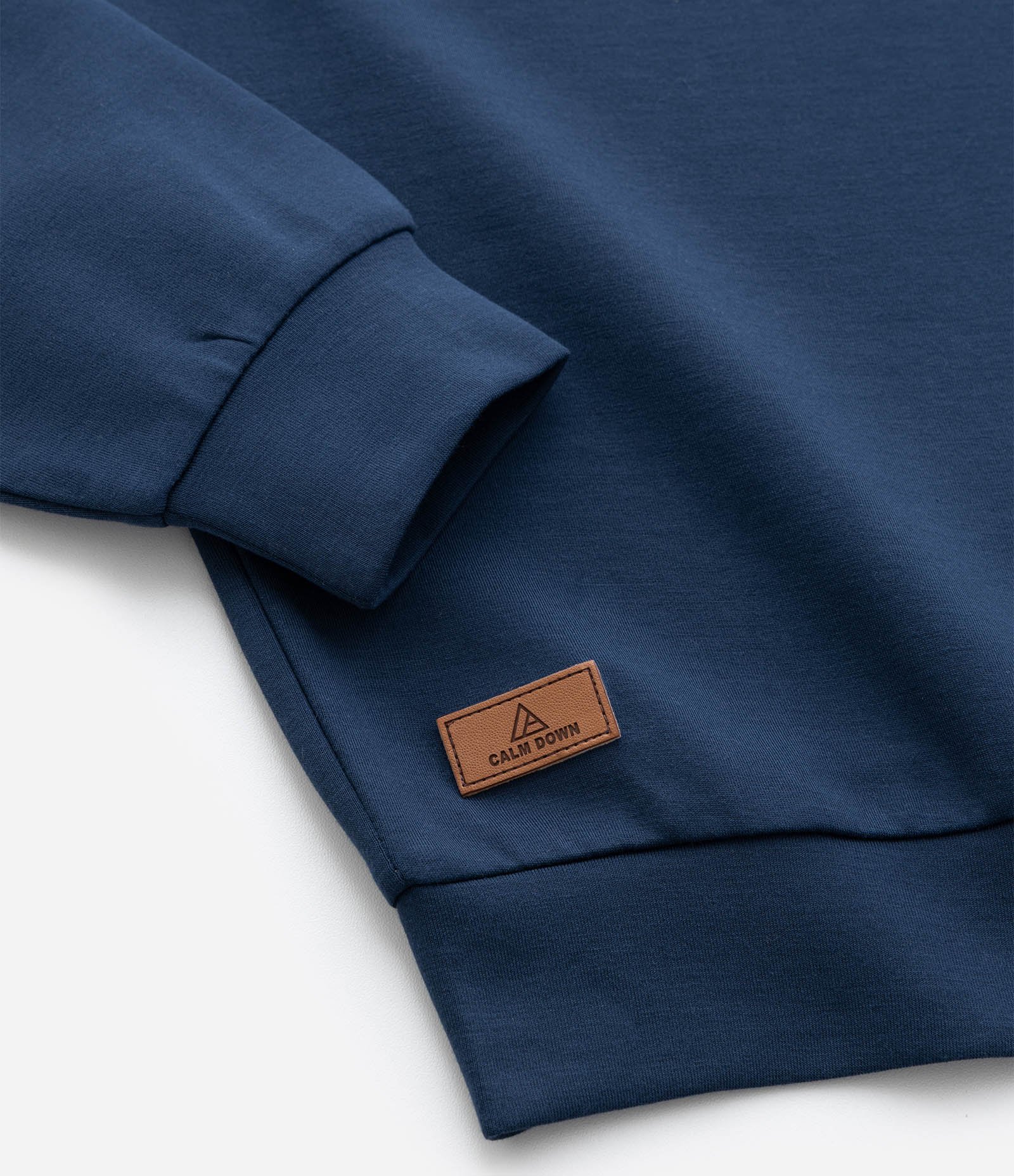 Casaco Infantil em Modal Bicolor - Tam 5 a 14 Anos Bege/Azul 5