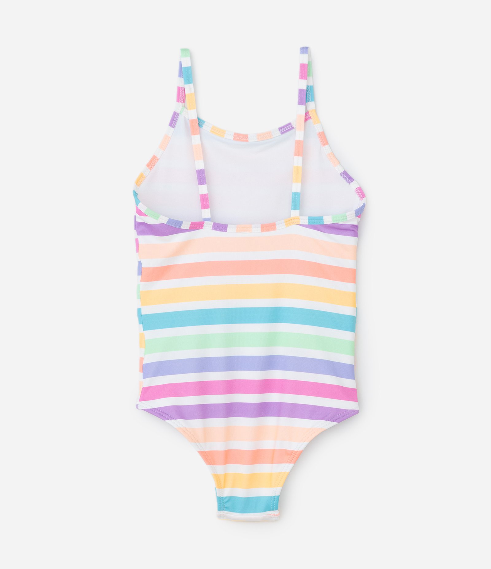 Maiô Infantil com Estampa Listrada - Tam 5 a 14 anos Multicores 2