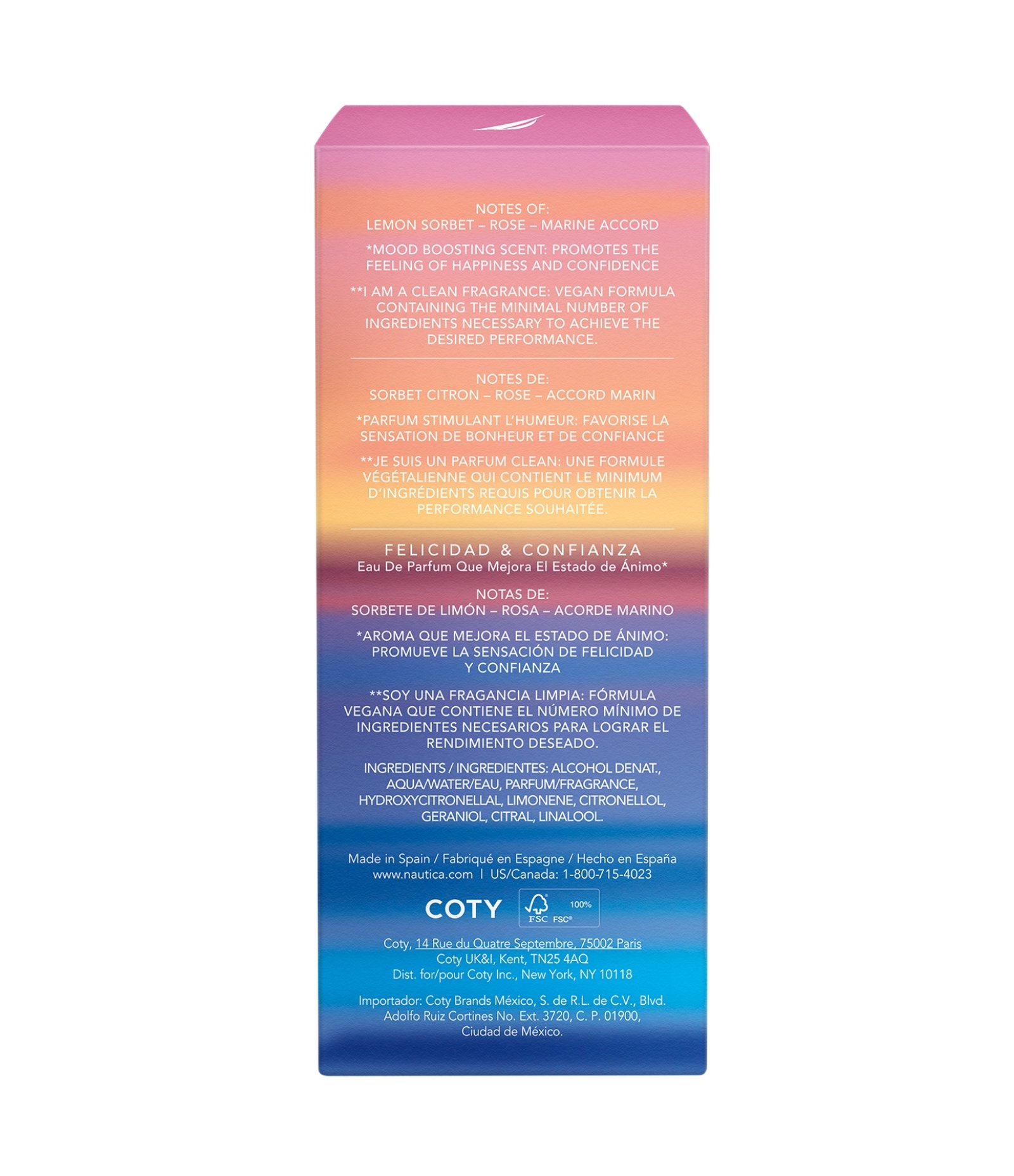 Perfume Nautica Rose Island Eau de Parfum 100ml 8