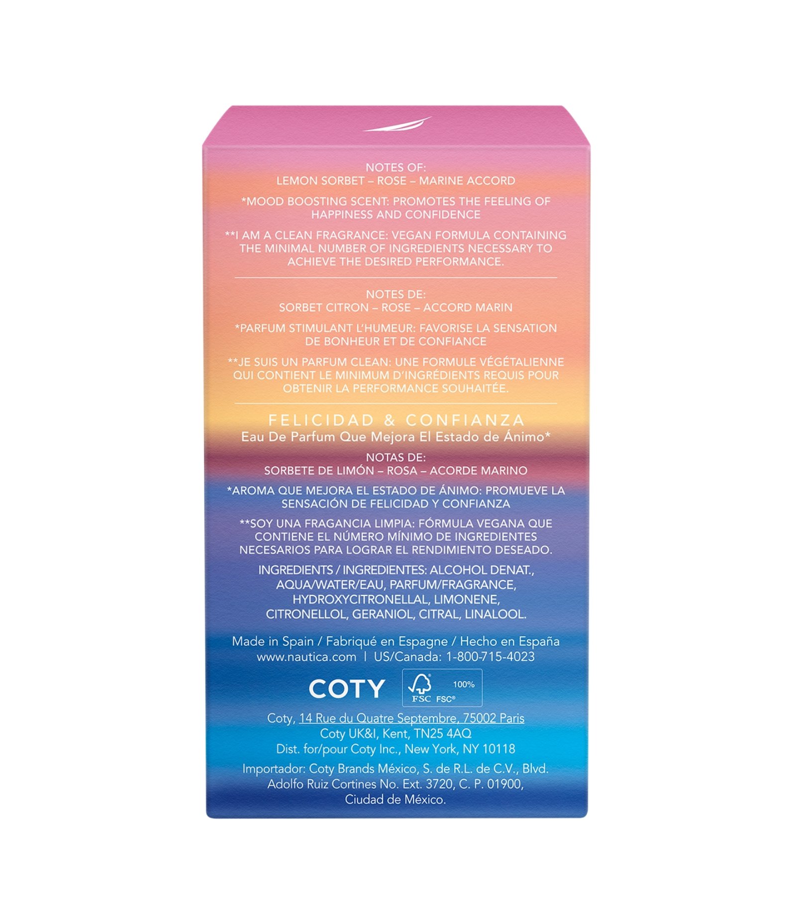 Perfume Nautica Rose Island Eau de Parfum 50ml 8