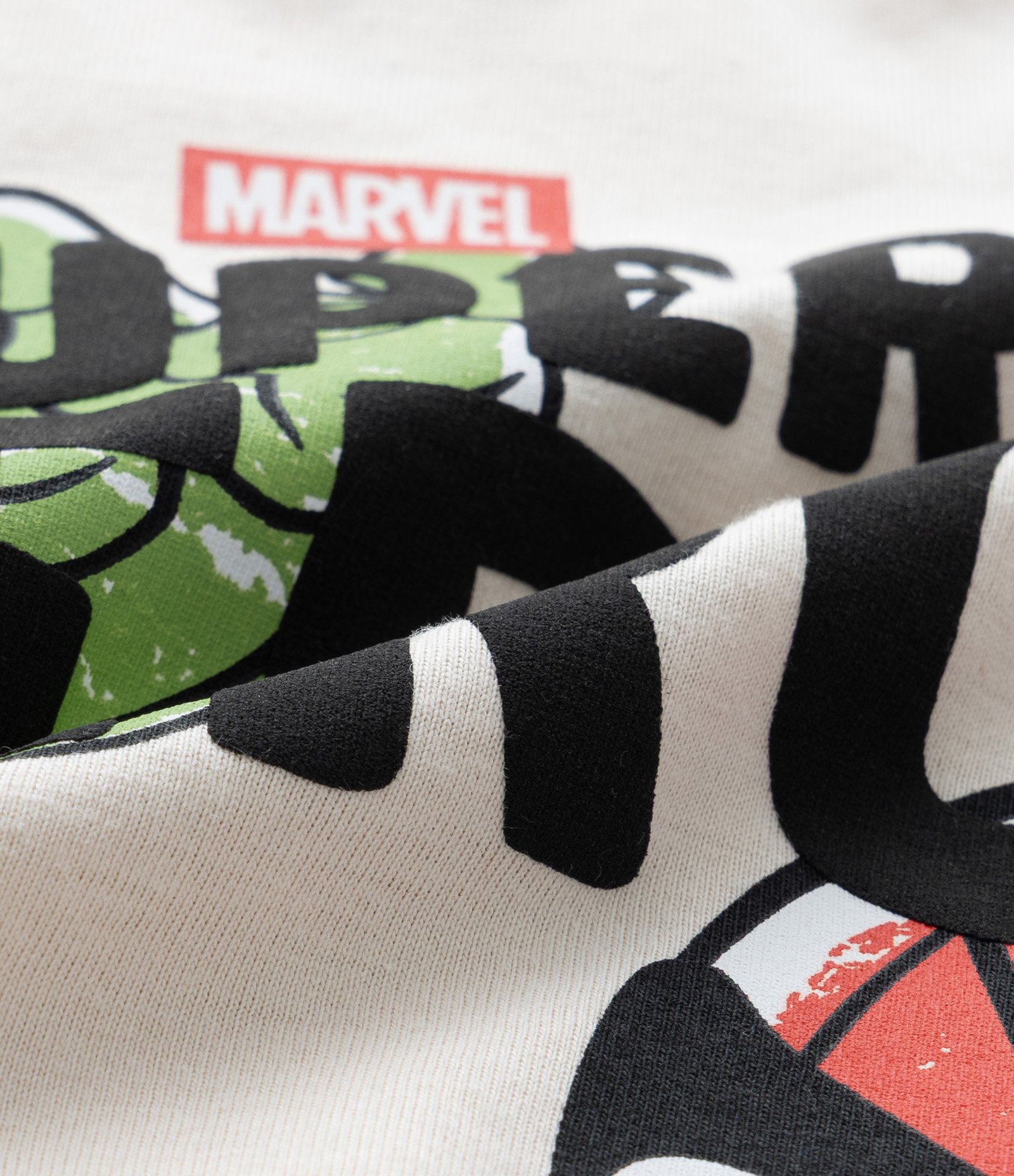 Pijama Infantil com Estampa Baby Heróis Spidey e Hulk - Tam 2 a 6 Anos Bege 7