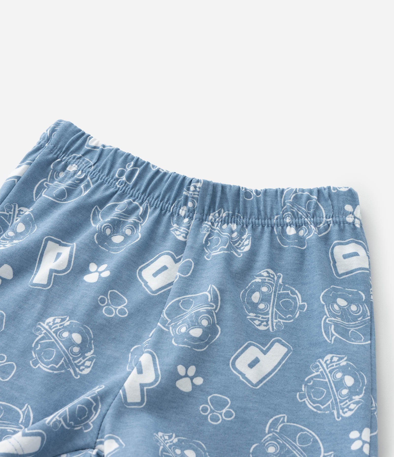 Pijama Infantil em Algodão com Estampa Patrulha Canina- Tam 2 A 4 Azul 8