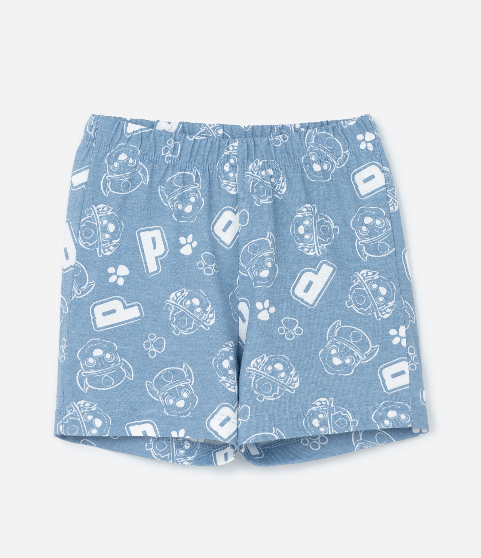 Pijama Infantil em Algodão com Estampa Patrulha Canina- Tam 2 A 4 Azul 4
