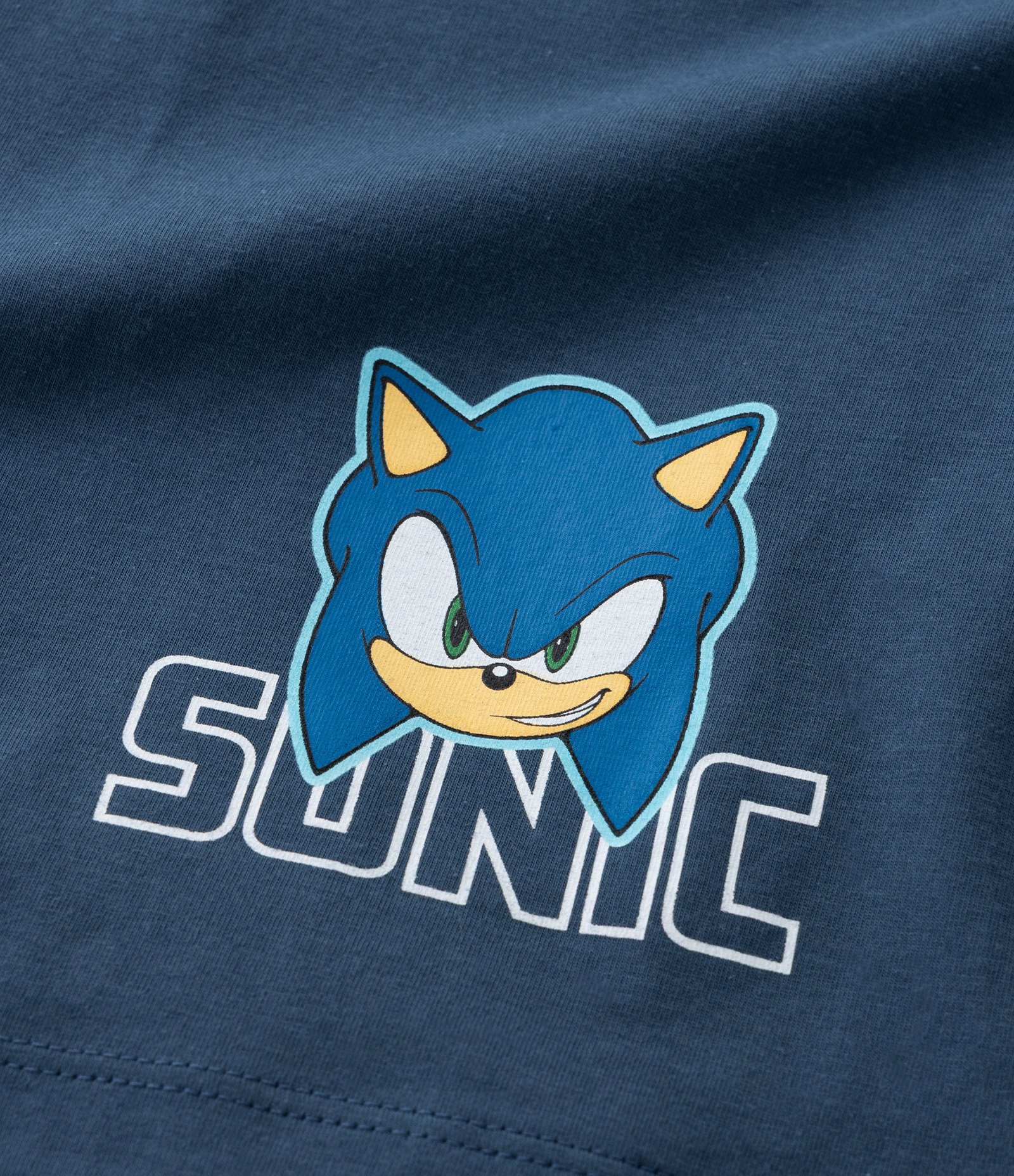 Pijama Infantil com Estampa do Sonic - Tam 5 a 14 Anos Azul 8